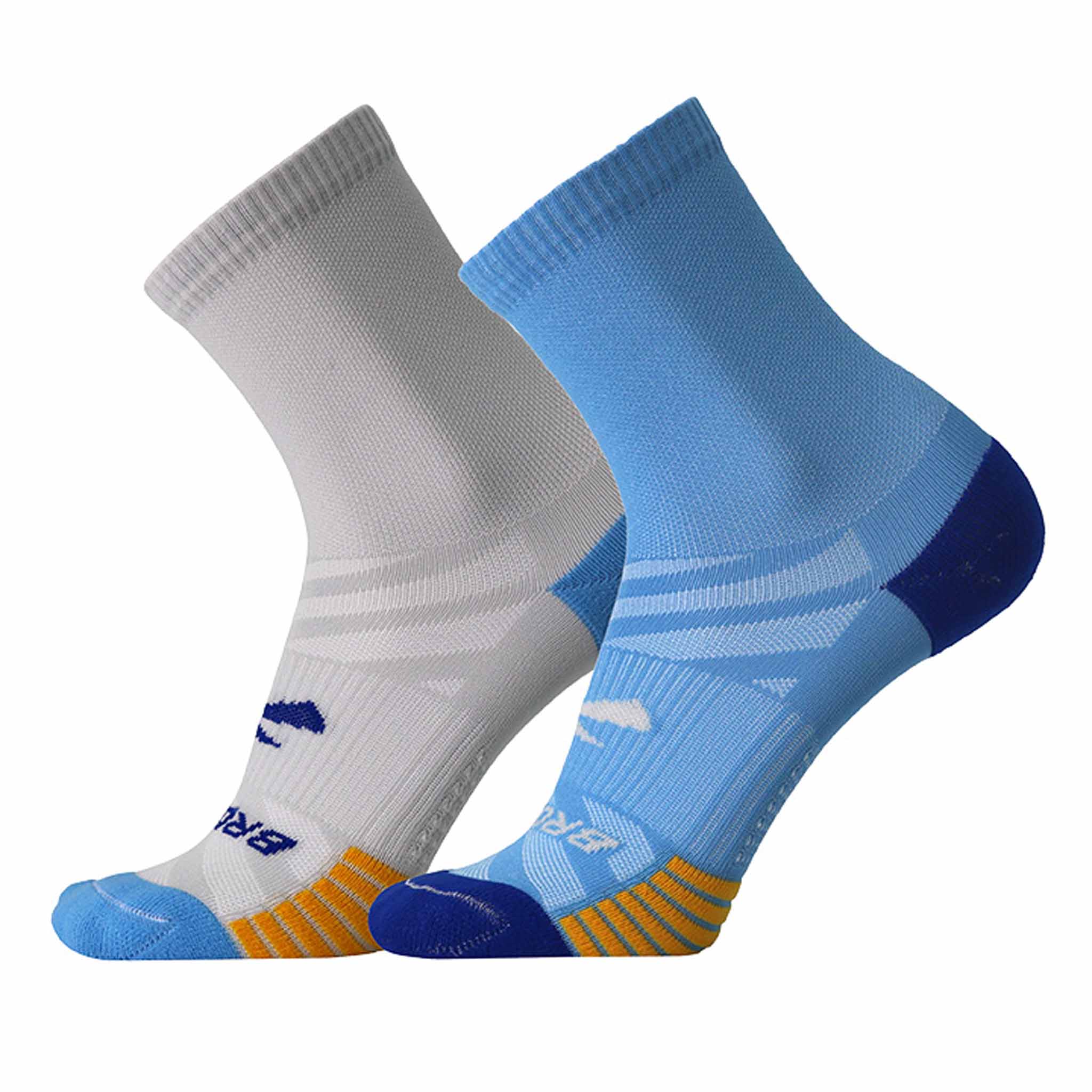 Brooks Ghost Crew 2-pack chaussettes de course à pied unisexes