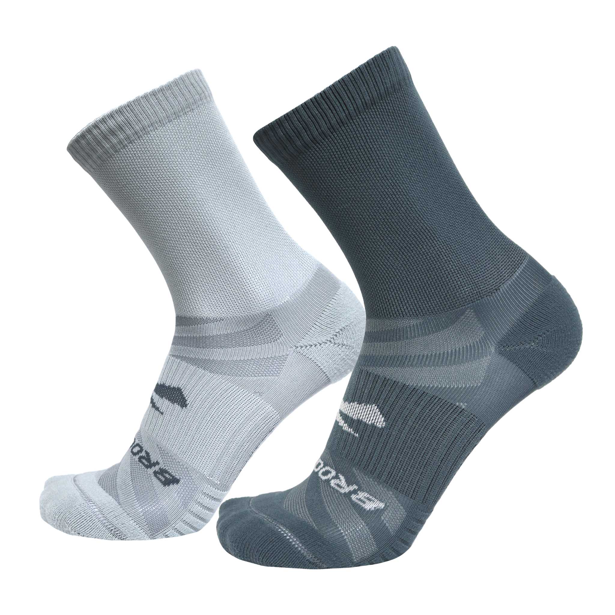 Brooks Ghost Crew 2-pack chaussettes de course à pied unisexes - Image 9