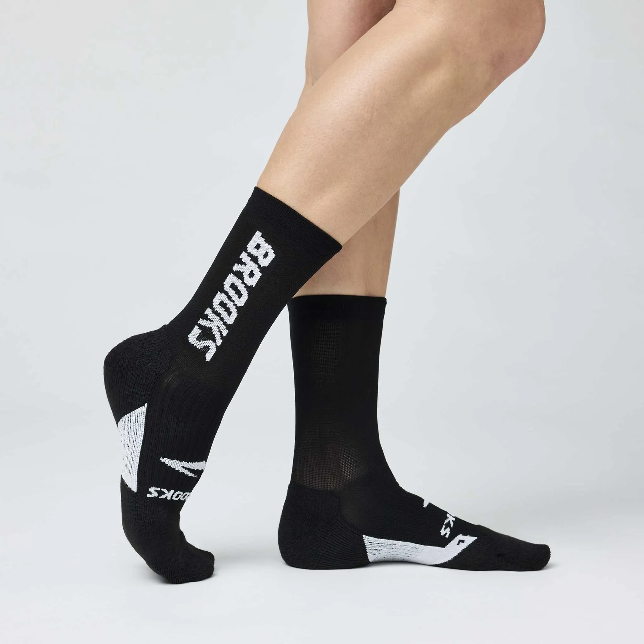 Brooks Ghost Crew chaussettes de course à pied unisexes