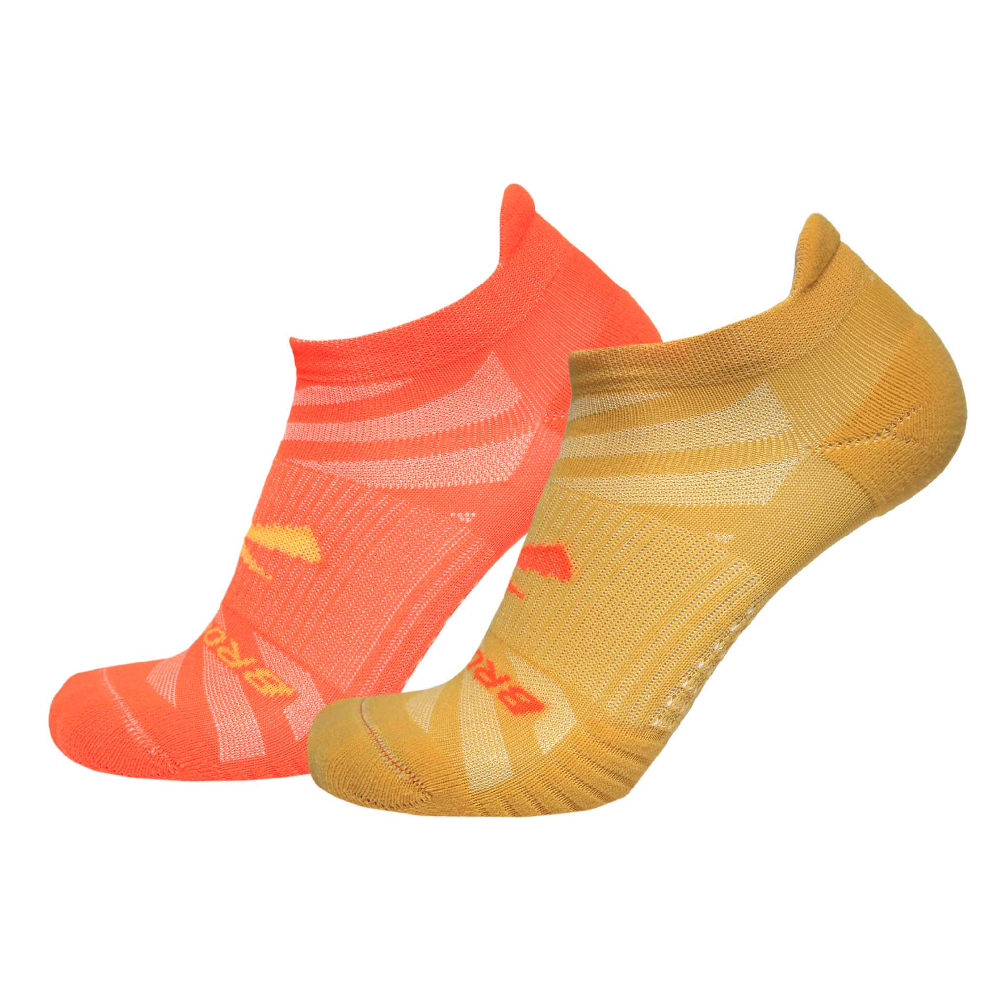 Brooks Ghost Lite No Show 2-Pack chaussettes de course à pied unisexes
