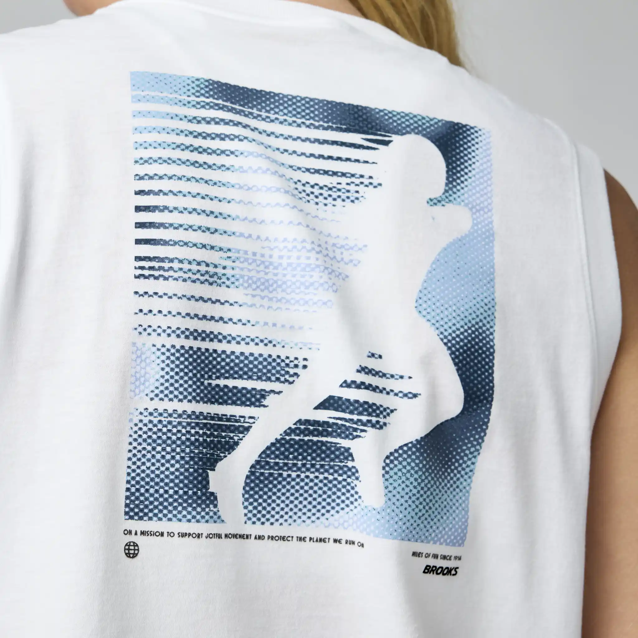 Brooks Graphic camisole de course à pied à imprimé pour femme - Image 3