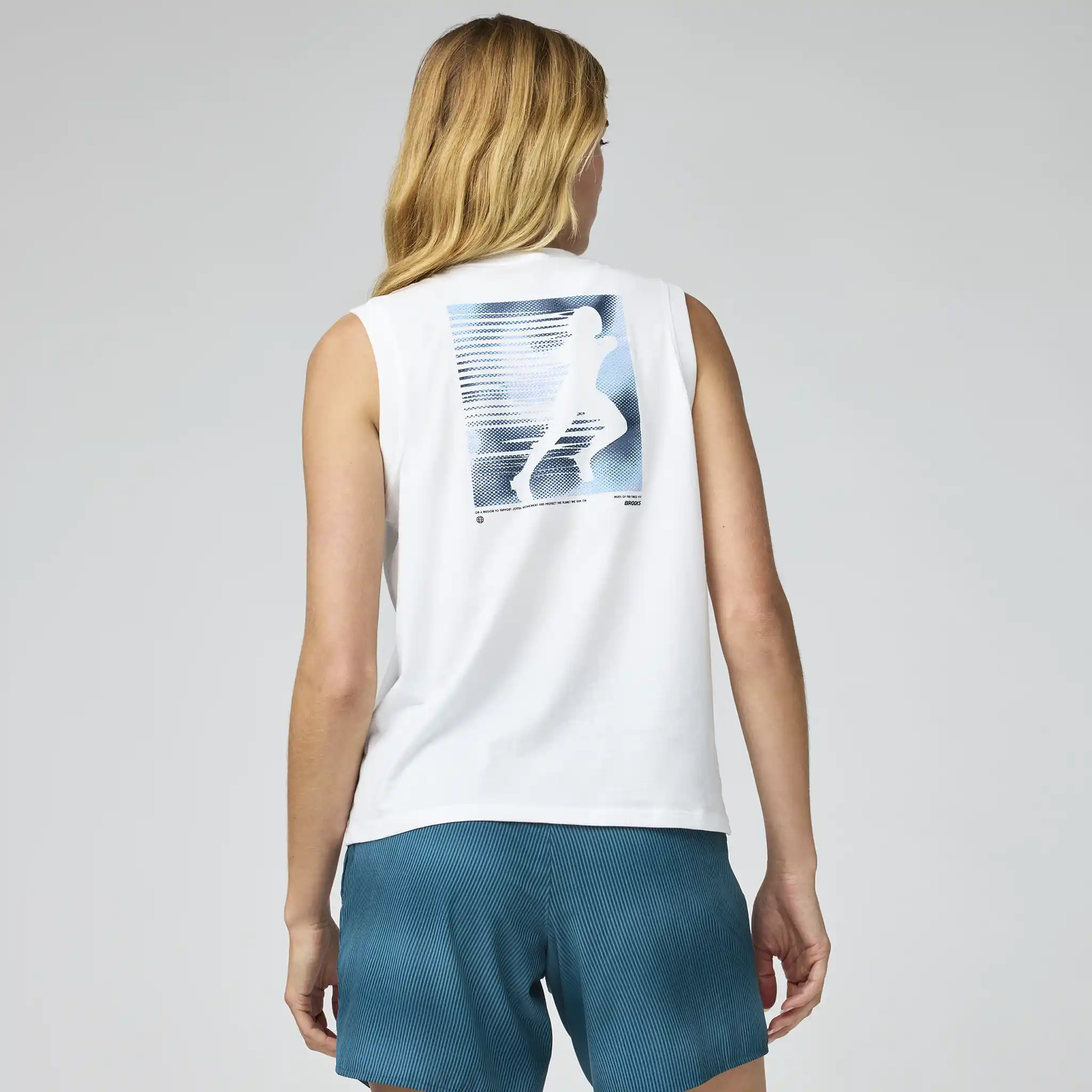 Brooks Graphic camisole de course à pied à imprimé pour femme - Image 4