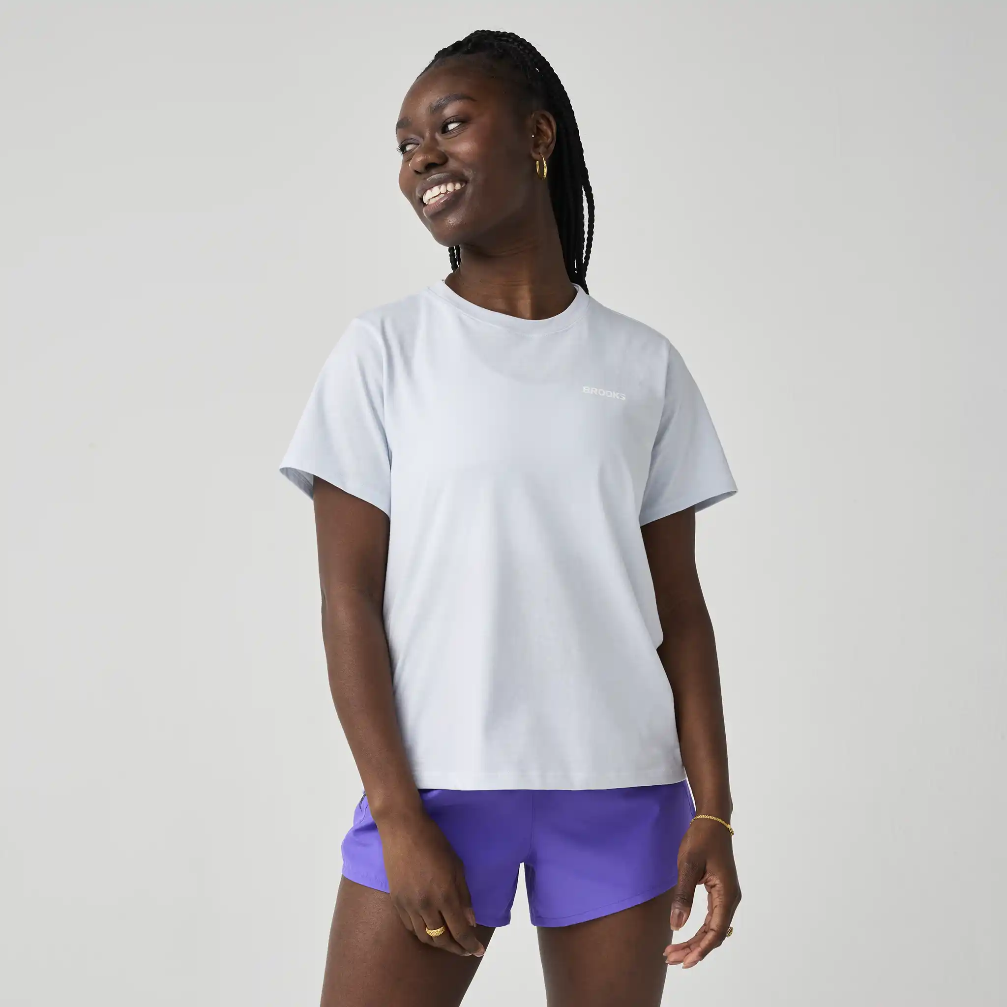 Brooks Graphic t-shirt de course à pied à imprimé pour femme - Image 5