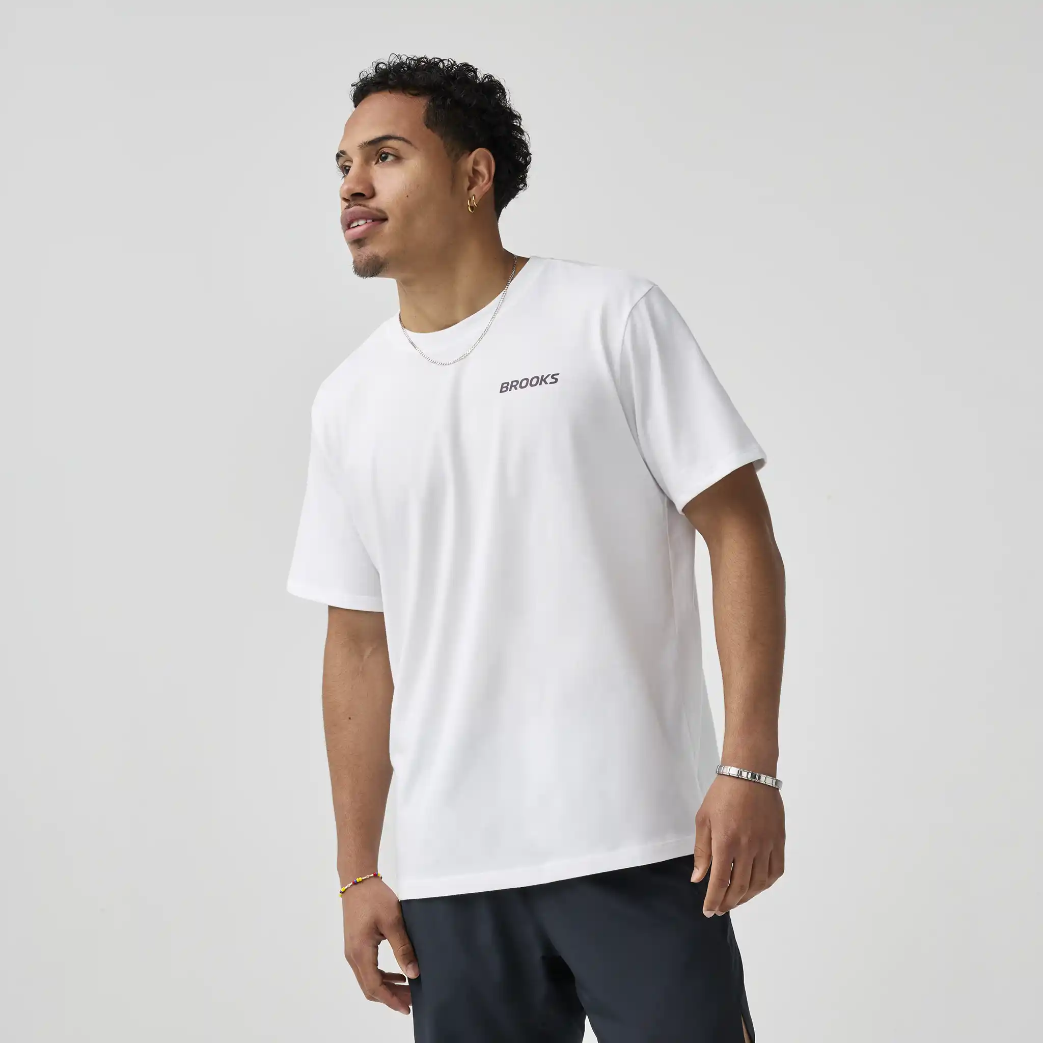 Brooks Graphic t-shirt à imprimé à manches courtes pour homme - Image 4