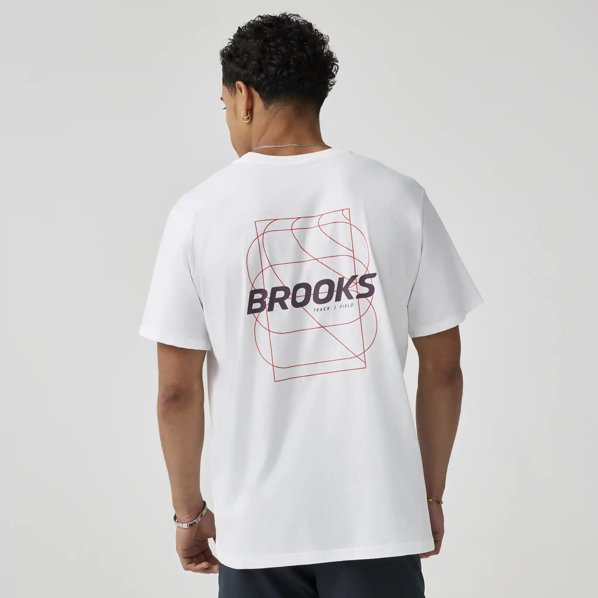 Brooks Graphic t-shirt à imprimé à manches courtes pour homme - Image 5