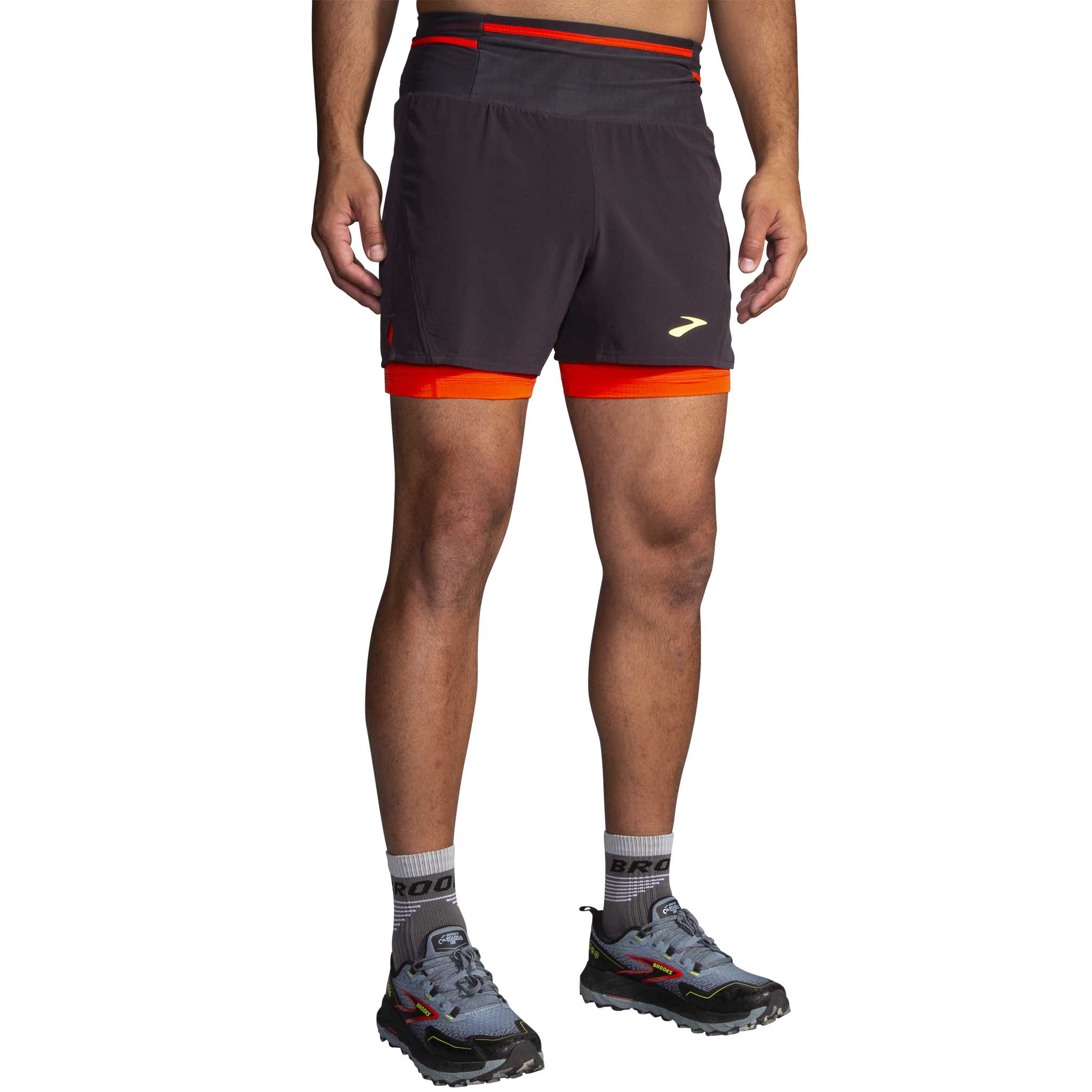 Brooks High Point short de course à pied 5 po 2-en-1 2.0 pour homme - Image 16