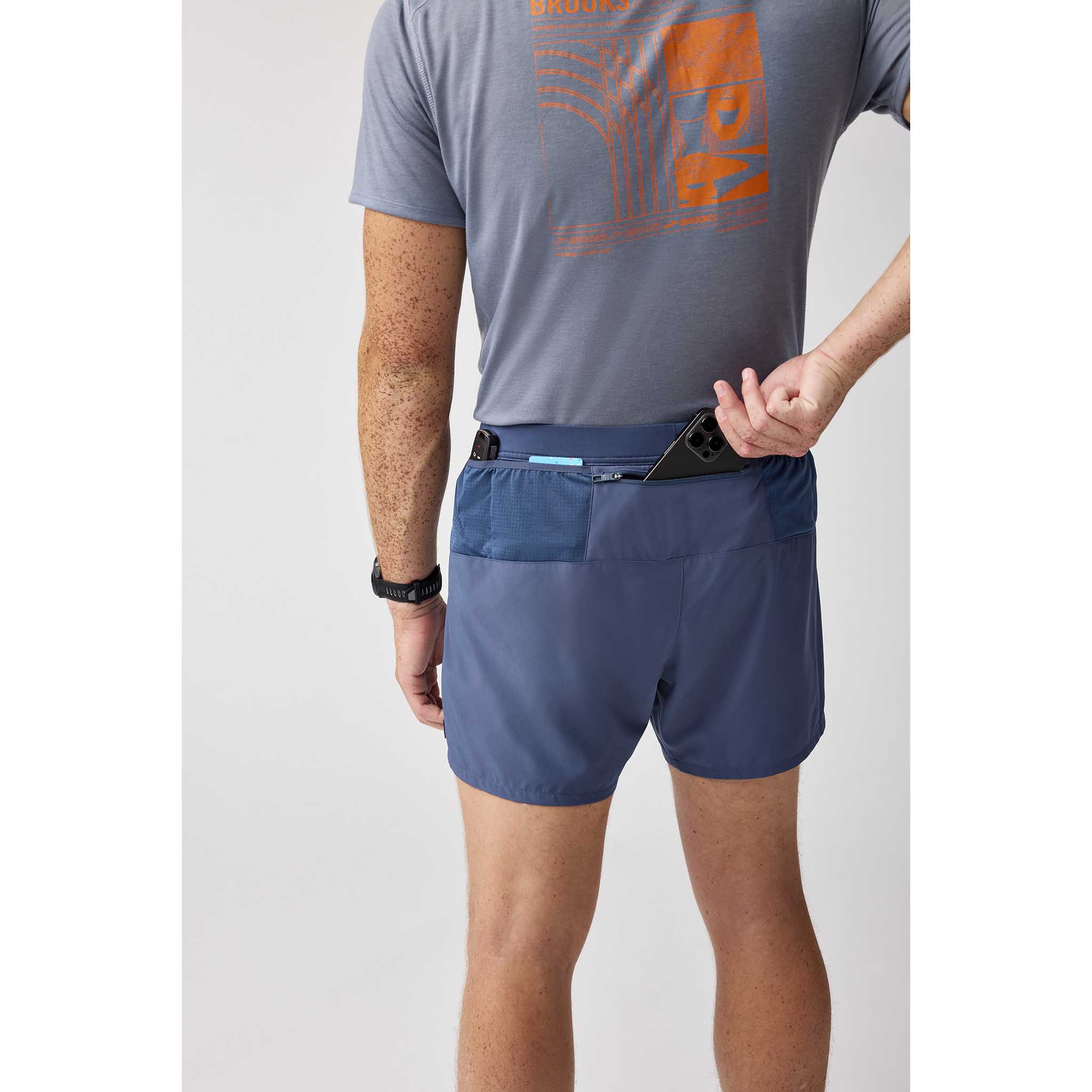 Brooks Journey 5-inch short de course à pied pour homme - Image 16