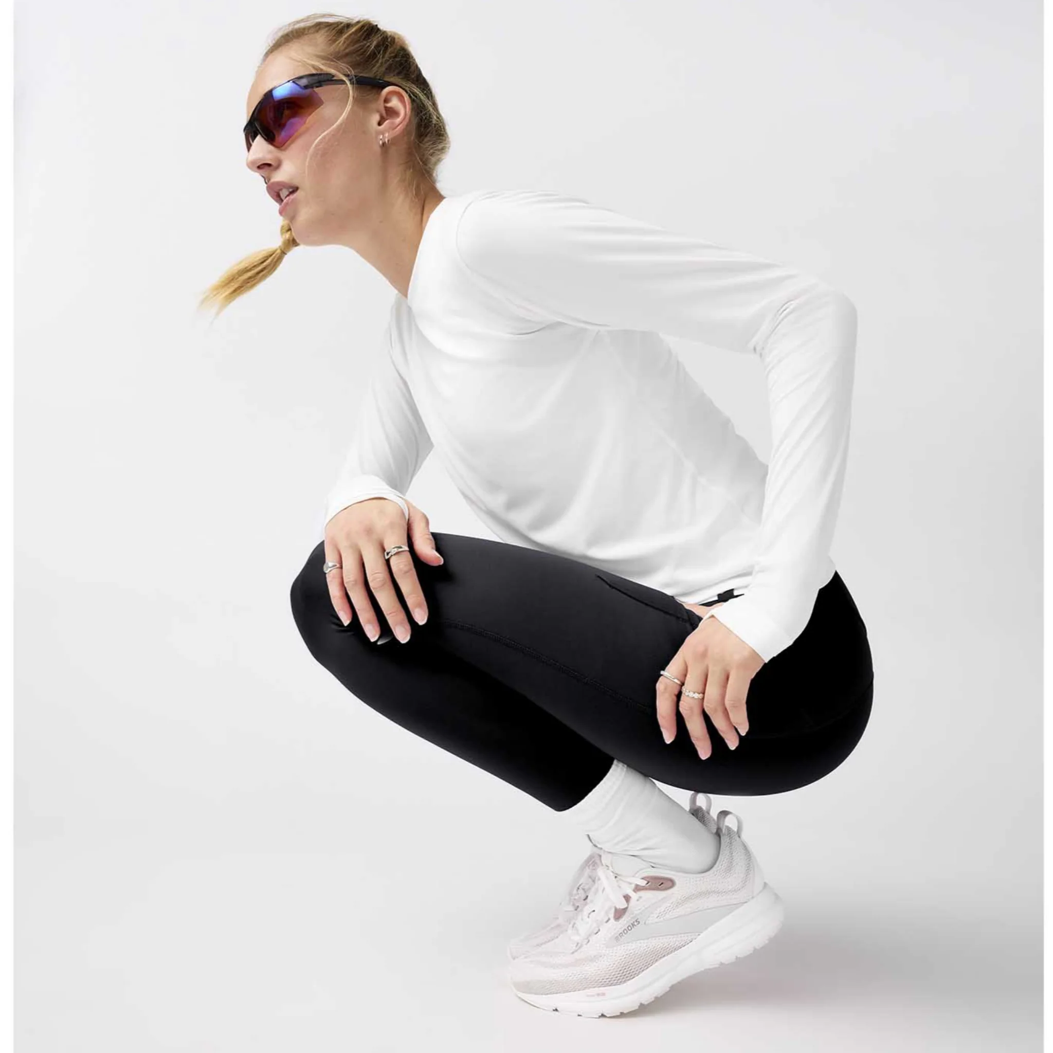 Brooks Luxe chandail de course à manches longues pour femme - Image 18