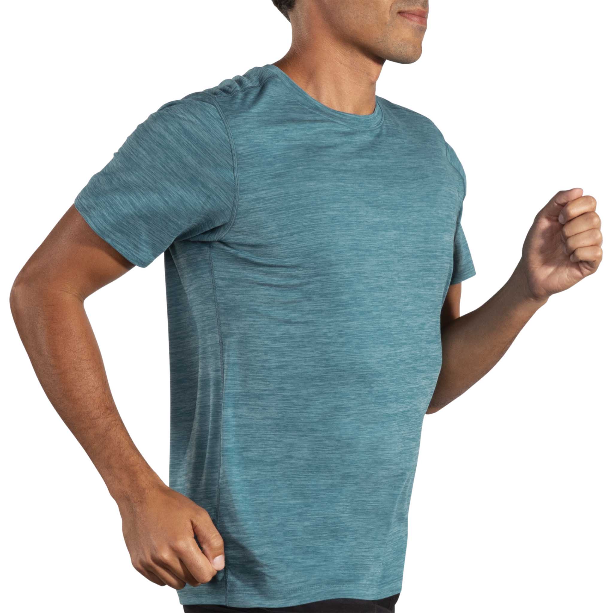 Brooks Luxe Short Sleeve T-shirt de course à manches courtes homme - Image 21