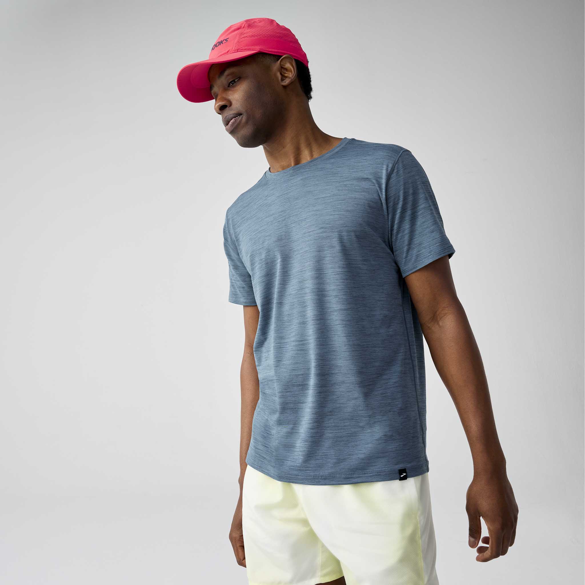 Brooks Luxe Short Sleeve T-shirt de course à manches courtes homme - Image 26