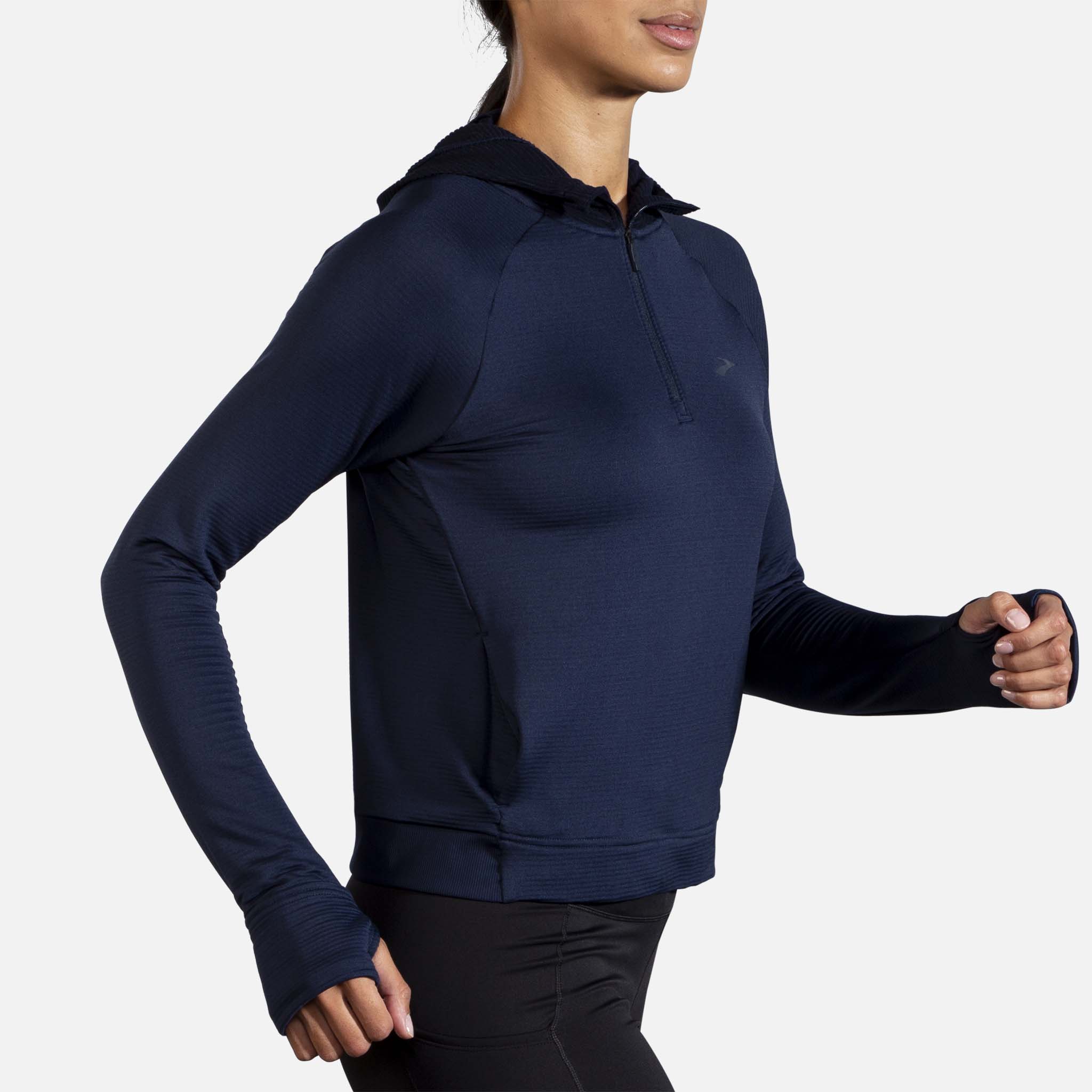Brooks Notch Thermal Hoodie chandail de course à pied femme - Image 5