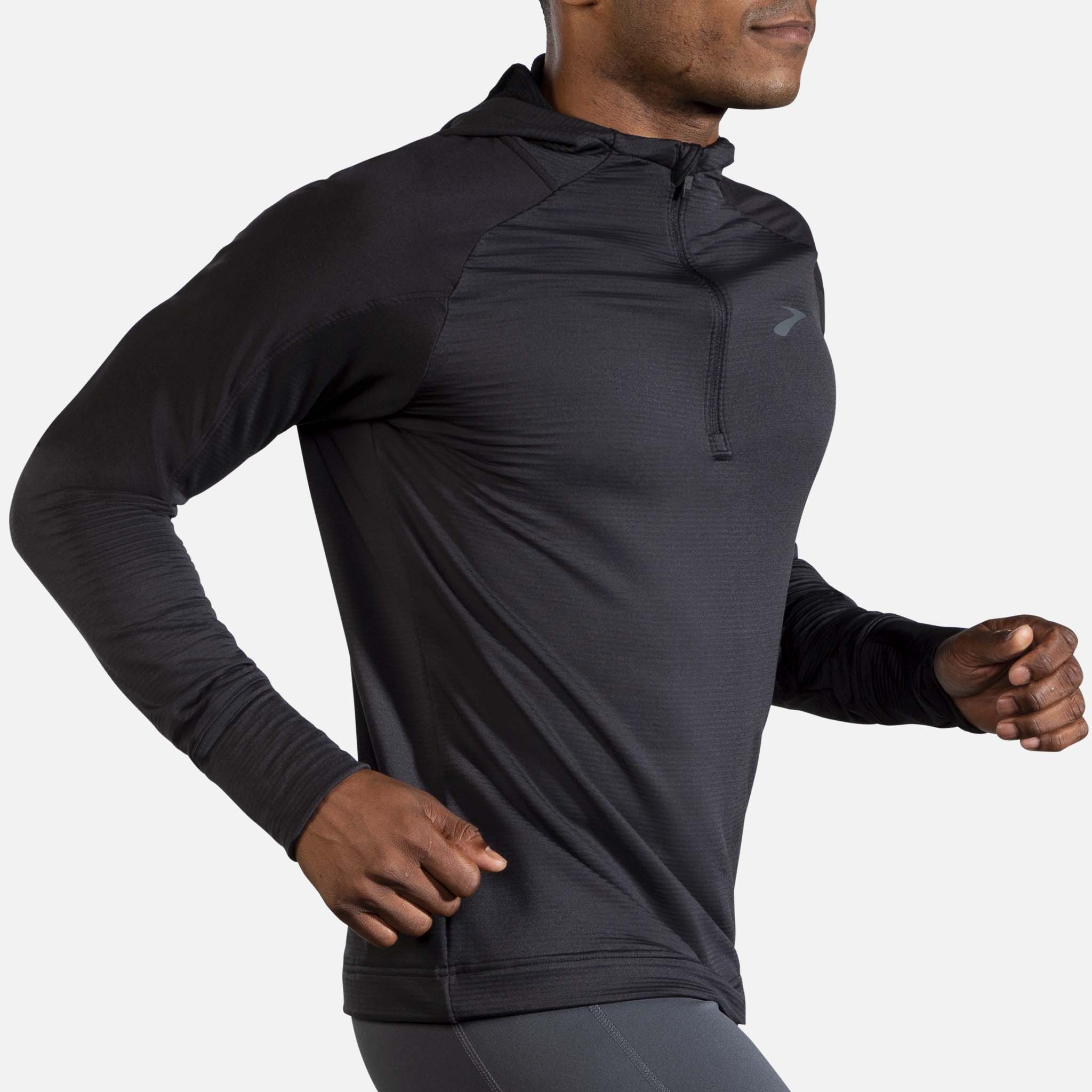 Brooks Notch Thermal Hoodie chandail de course à pied homme - Image 3
