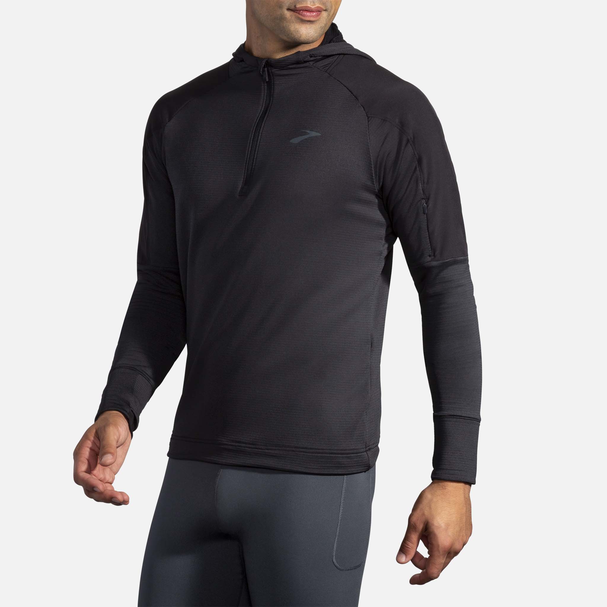 Brooks Notch Thermal Hoodie chandail de course à pied homme - Image 4