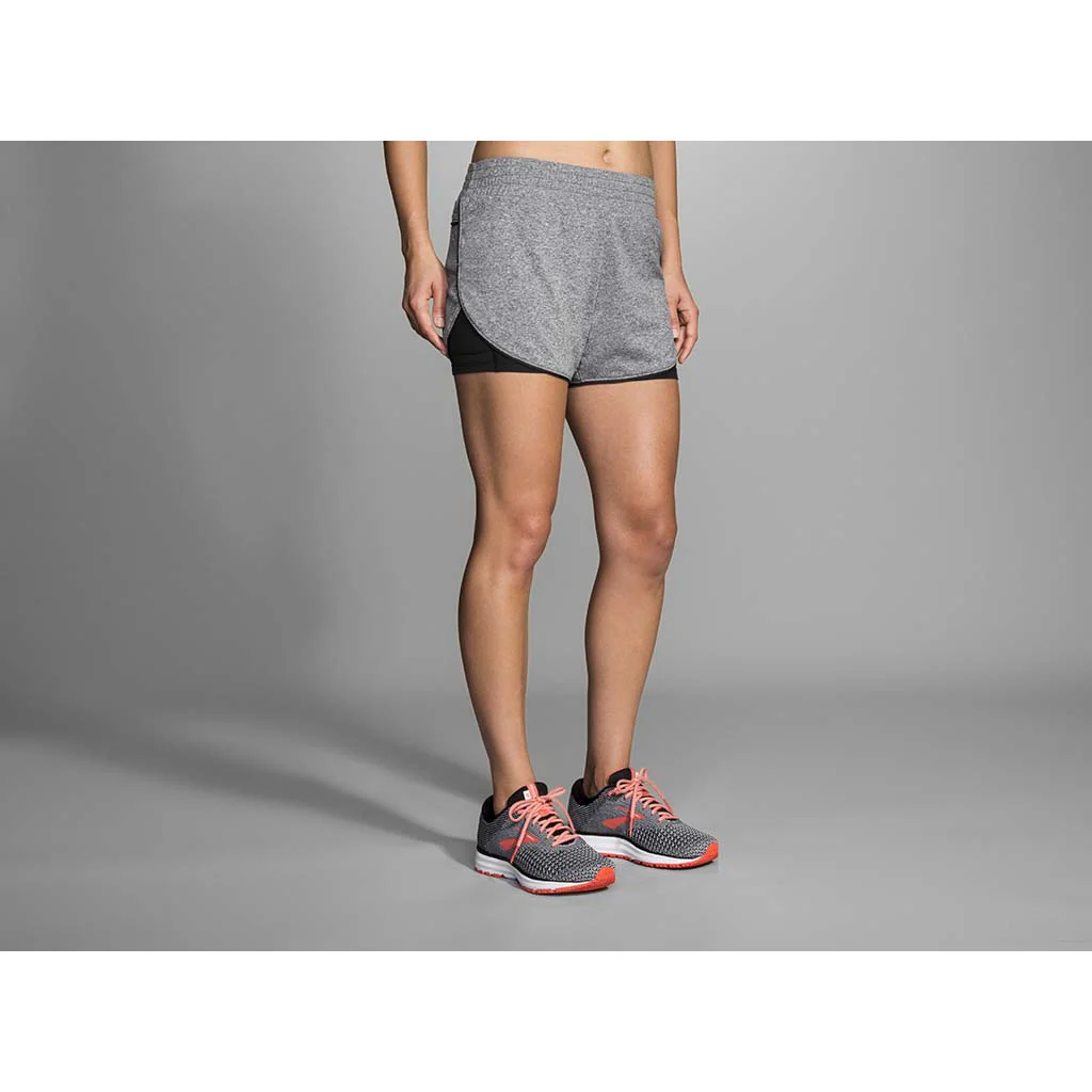 Brooks Rep 3-inch 2 in 1 short de course à pied pour femme - Image 3