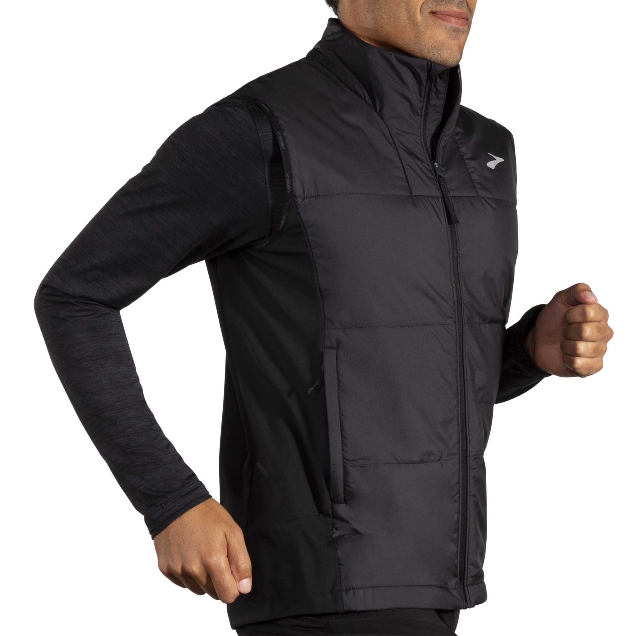 Brooks Shield Hybrid 3.0 Veste sans manches de course à pied homme