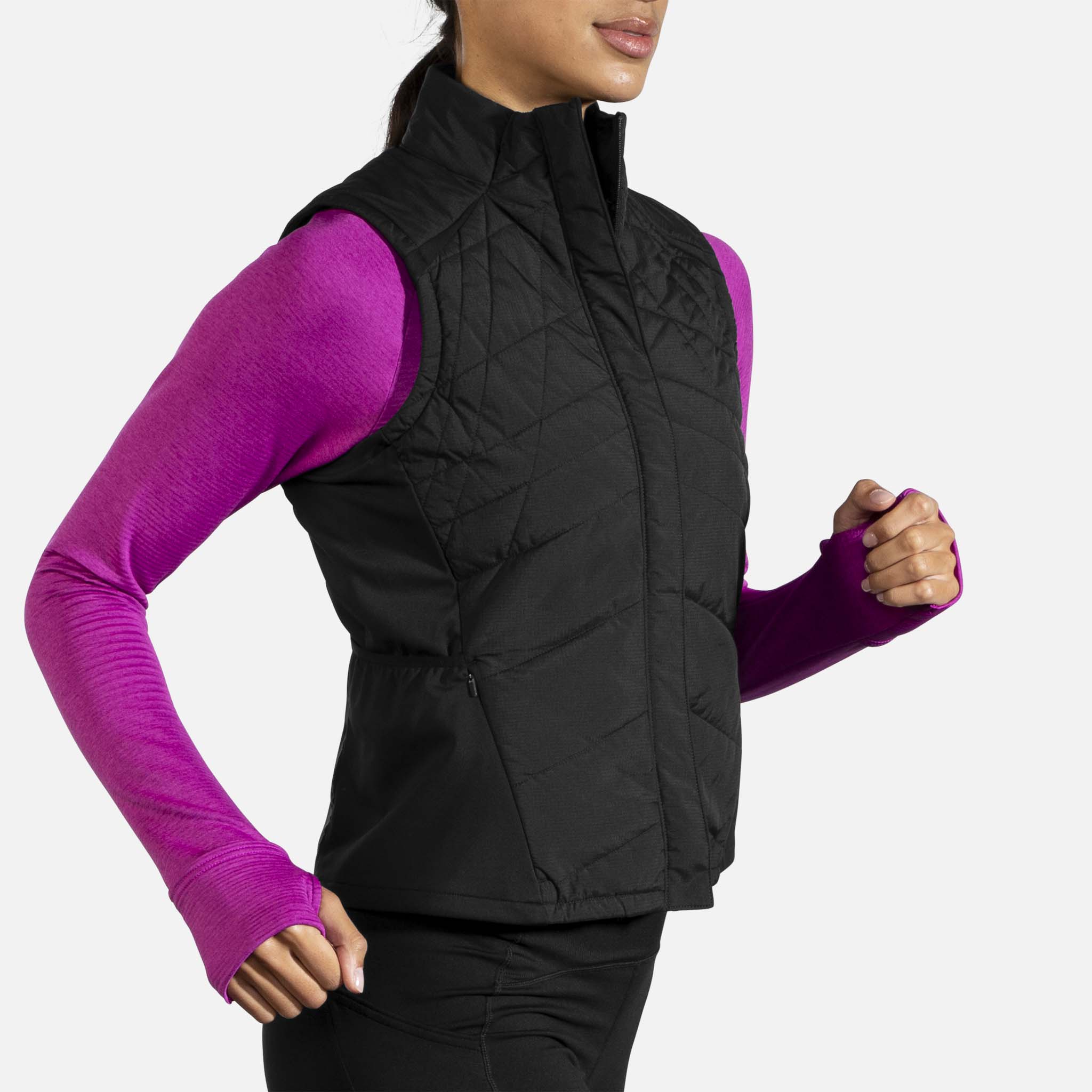 Brooks Shield Hybrid Veste sans manches de course à pied femme - Image 3