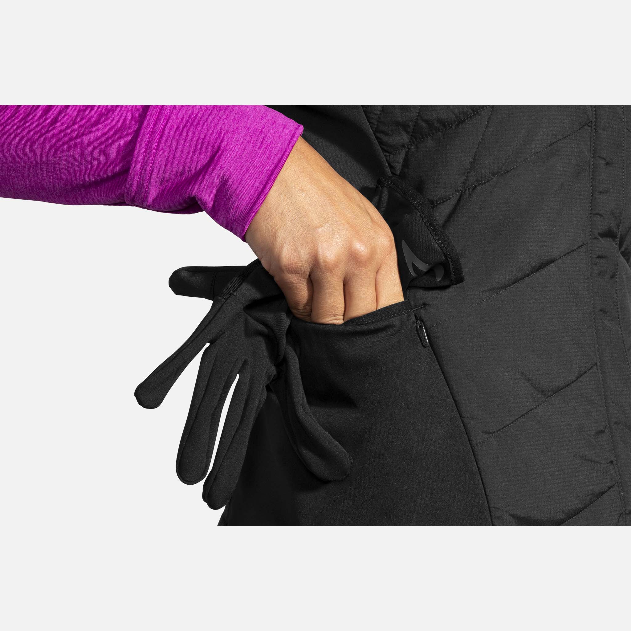 Brooks Shield Hybrid Veste sans manches de course à pied femme - Image 7