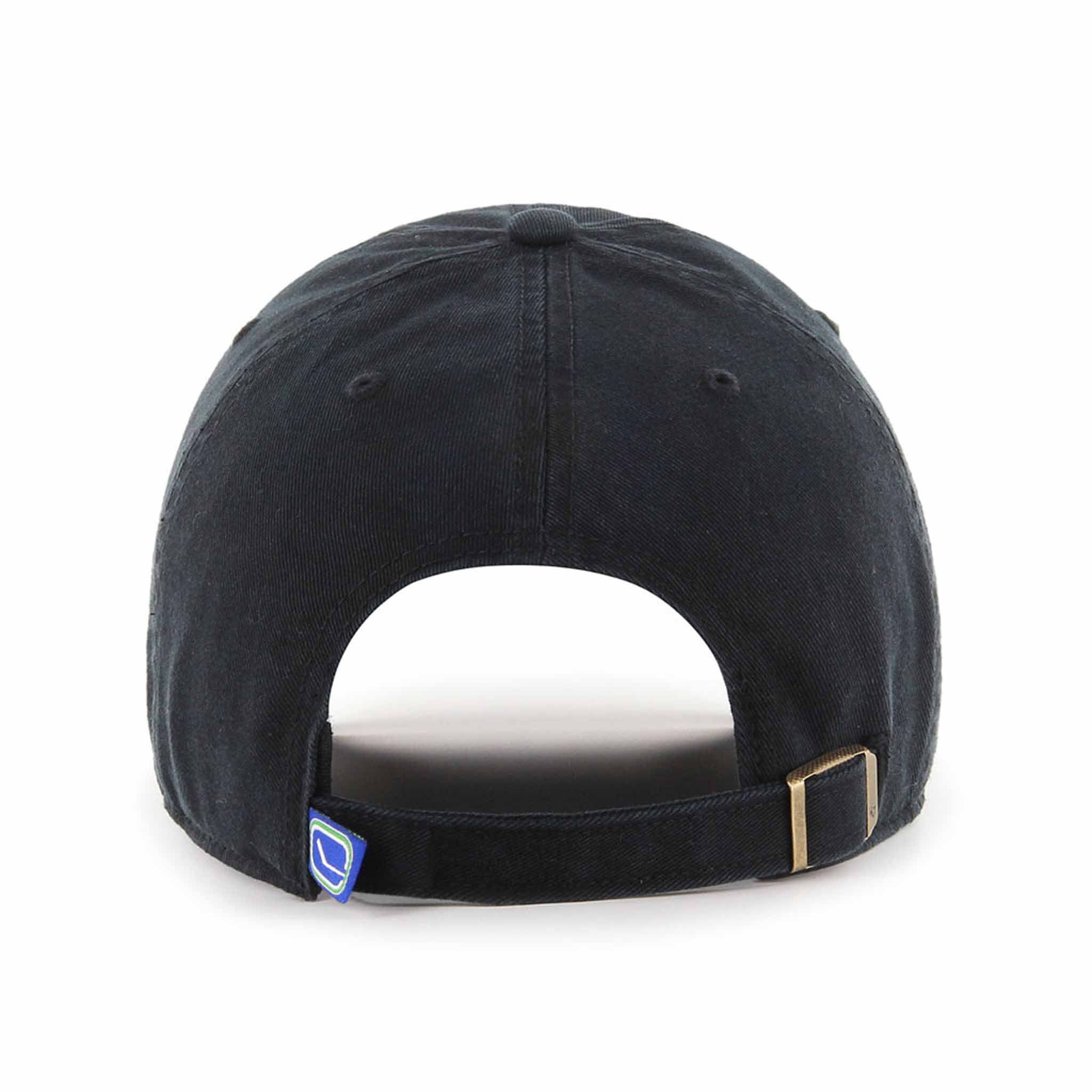 Casquette 47 Brand Black On Black Clean Up NHL Vancouver Canucks - Image 2