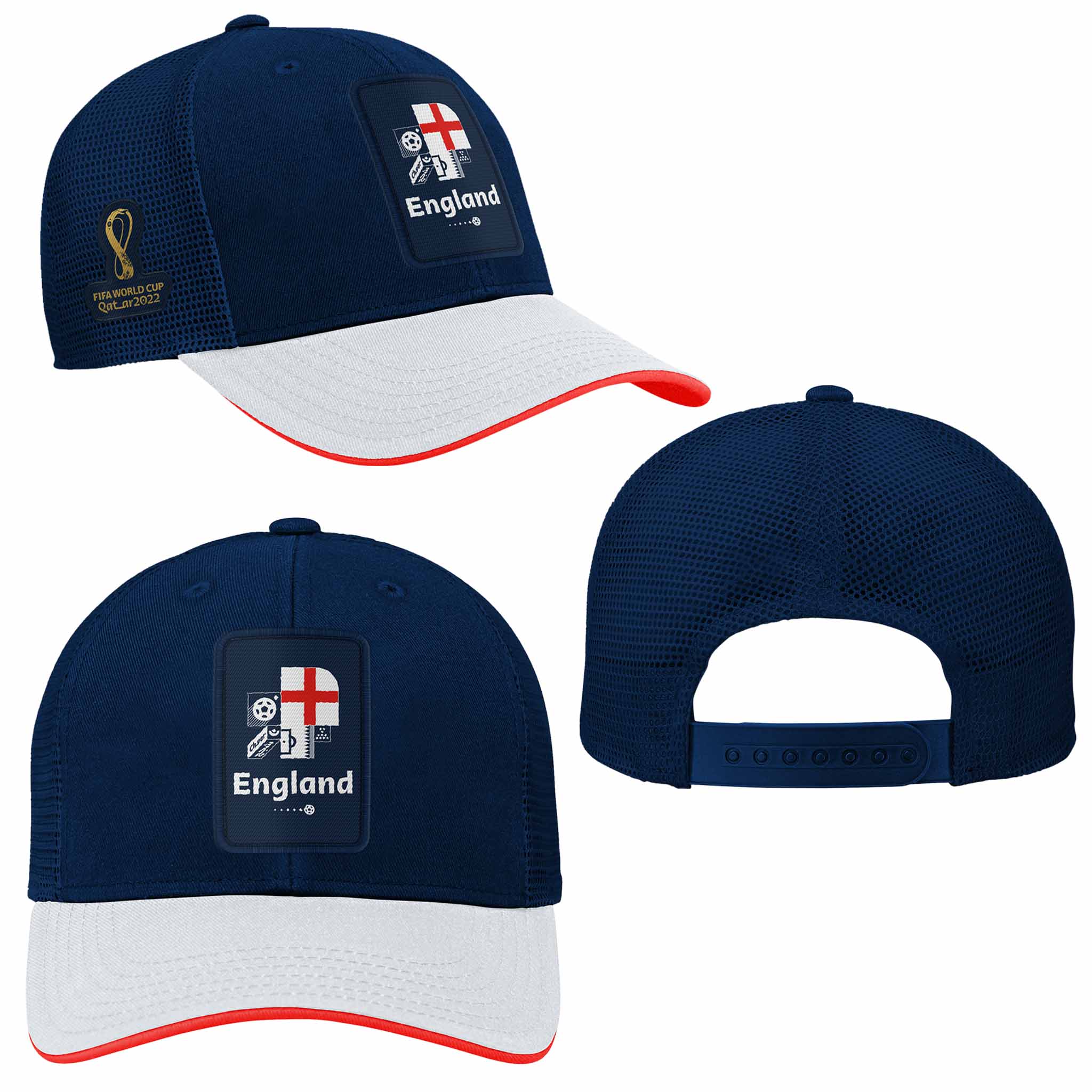 Casquette FIFA World Cup Contrast Mosaic Procrown Angleterre - Image 2