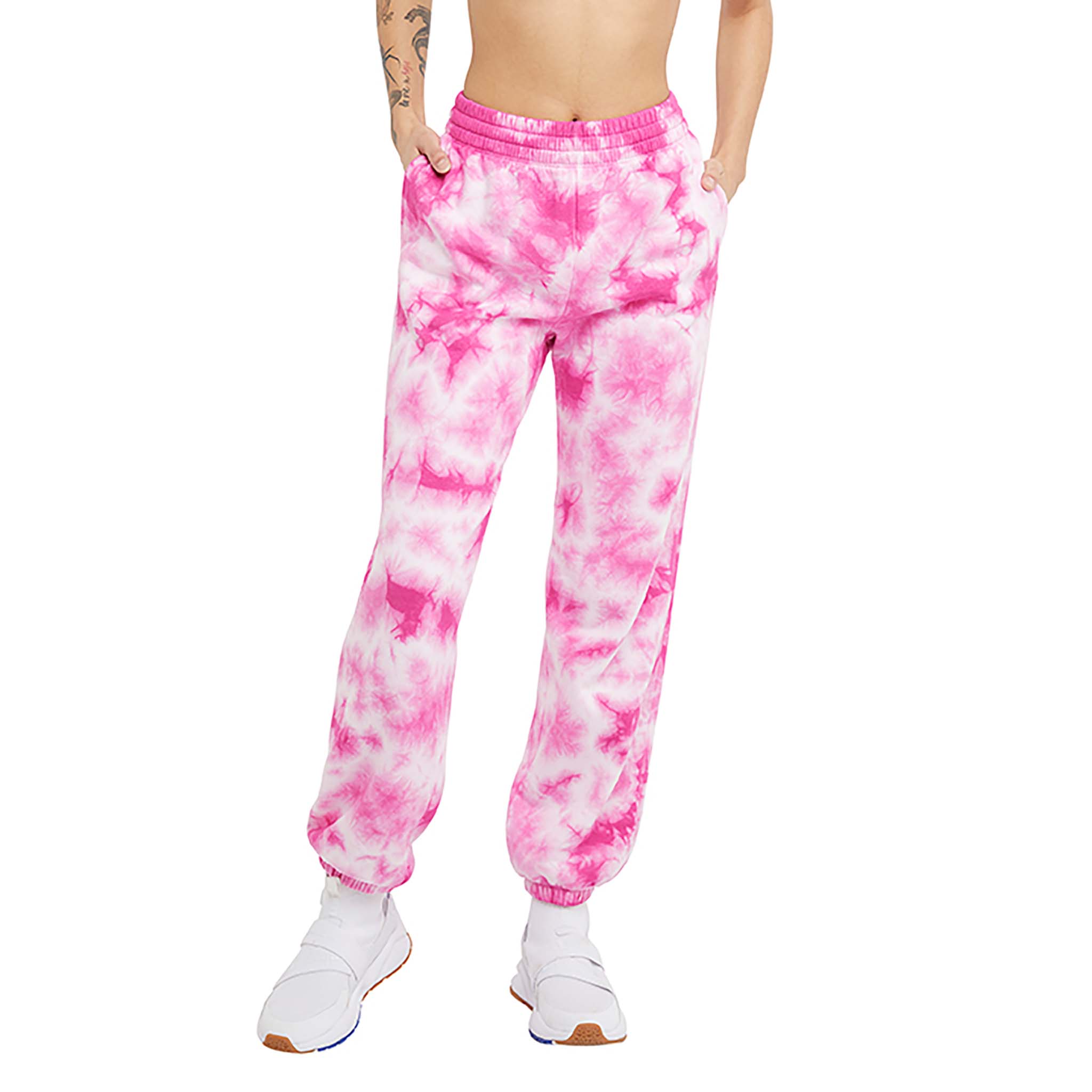 Champion Boyfriend Fleece Dye Sweat Pantalon en molleton femme