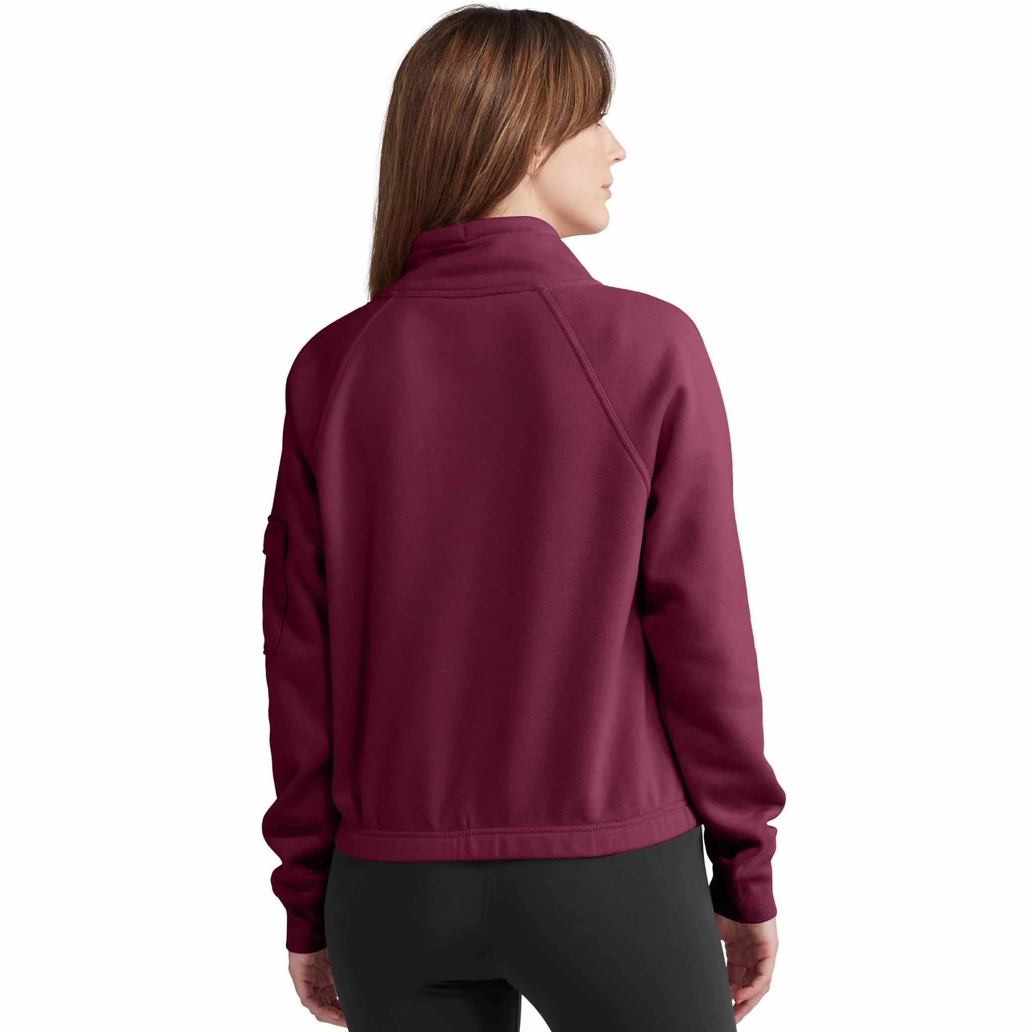 chandail Champion Campus Eco Fleece Mini Zip Mock pour femme - Image 2