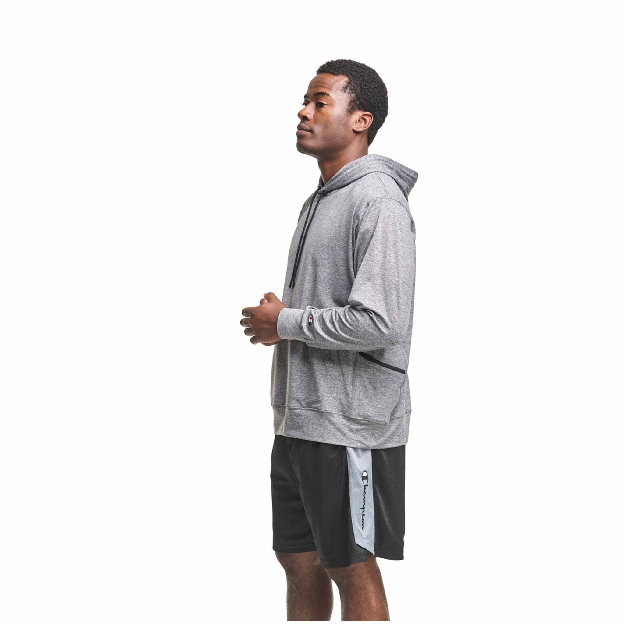 Champion City Sport Hoodie sweatshirt à capuchon avec logo pour homme - Image 2