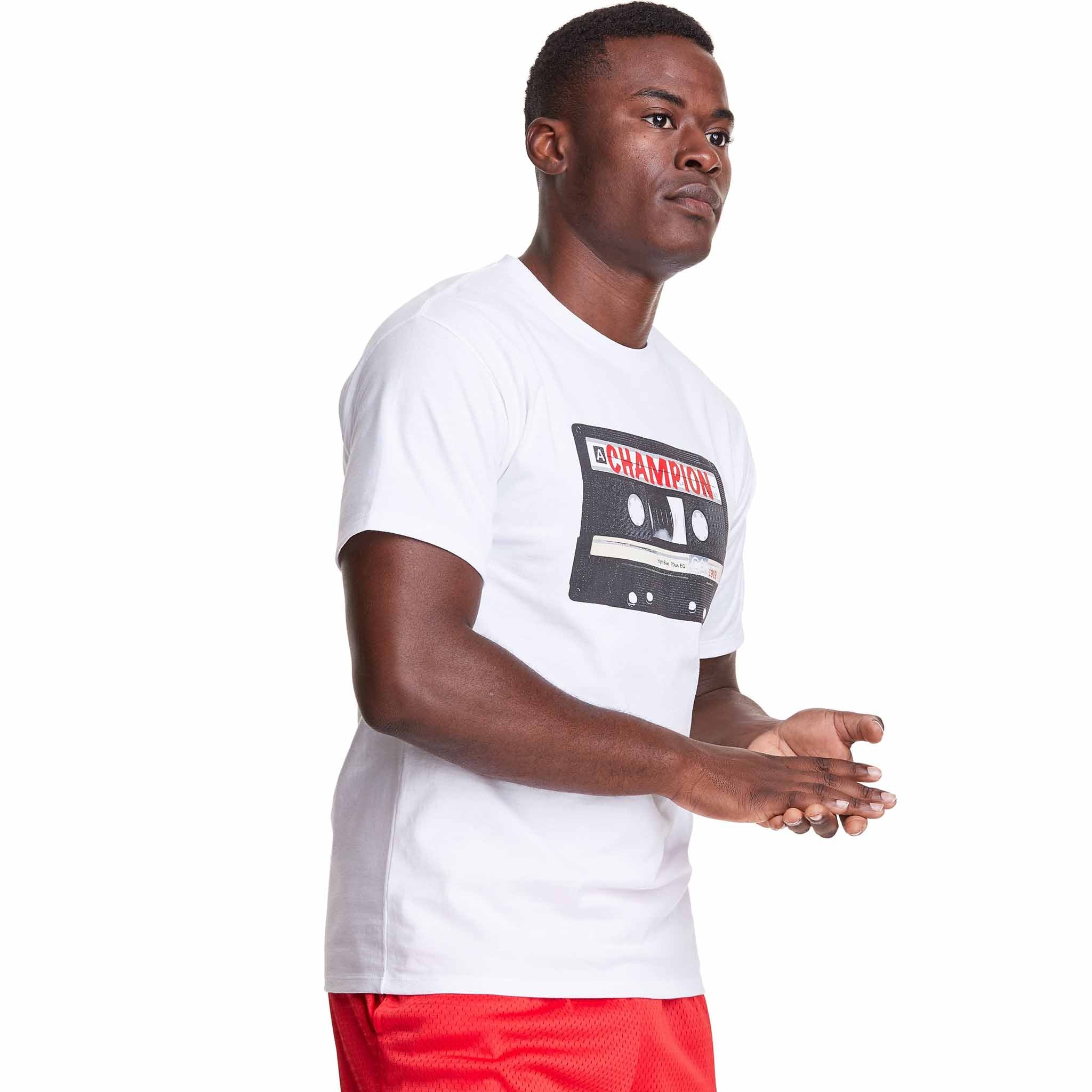 Champion Classic Graphic Tee Cassette t-shirt manches courtes pour homme - Image 3