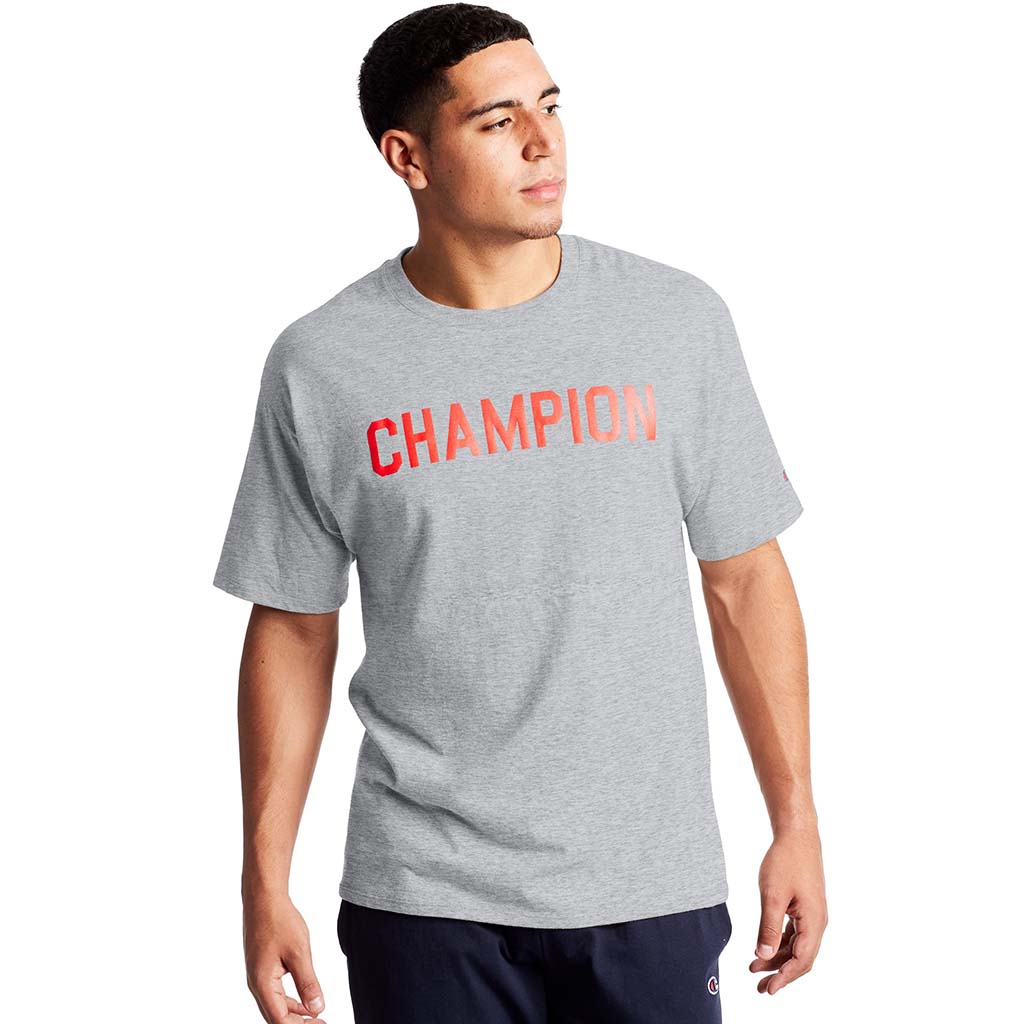 Champion Classic Jersey Block Logo T-shirts manches courtes pour homme