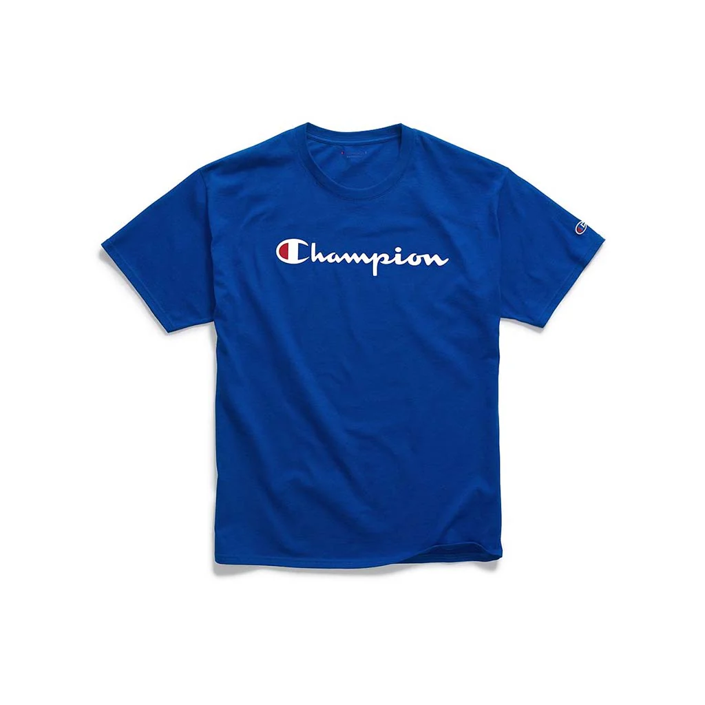 Champion Classic Jersey Script Logo T-shirt manches courtes pour homme - Image 5