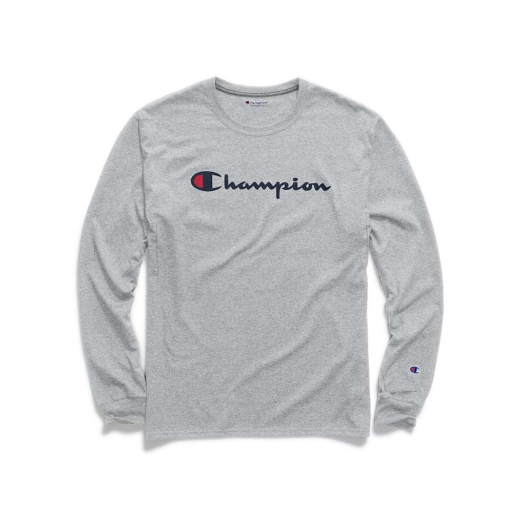 Champion Classic Jersey Script Logo t-shirt manches longues pour homme - Image 2