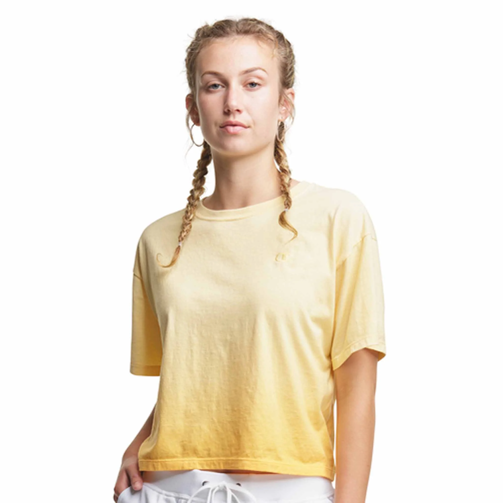 Champion Cropped Ombre Tee t-shirt pour femme