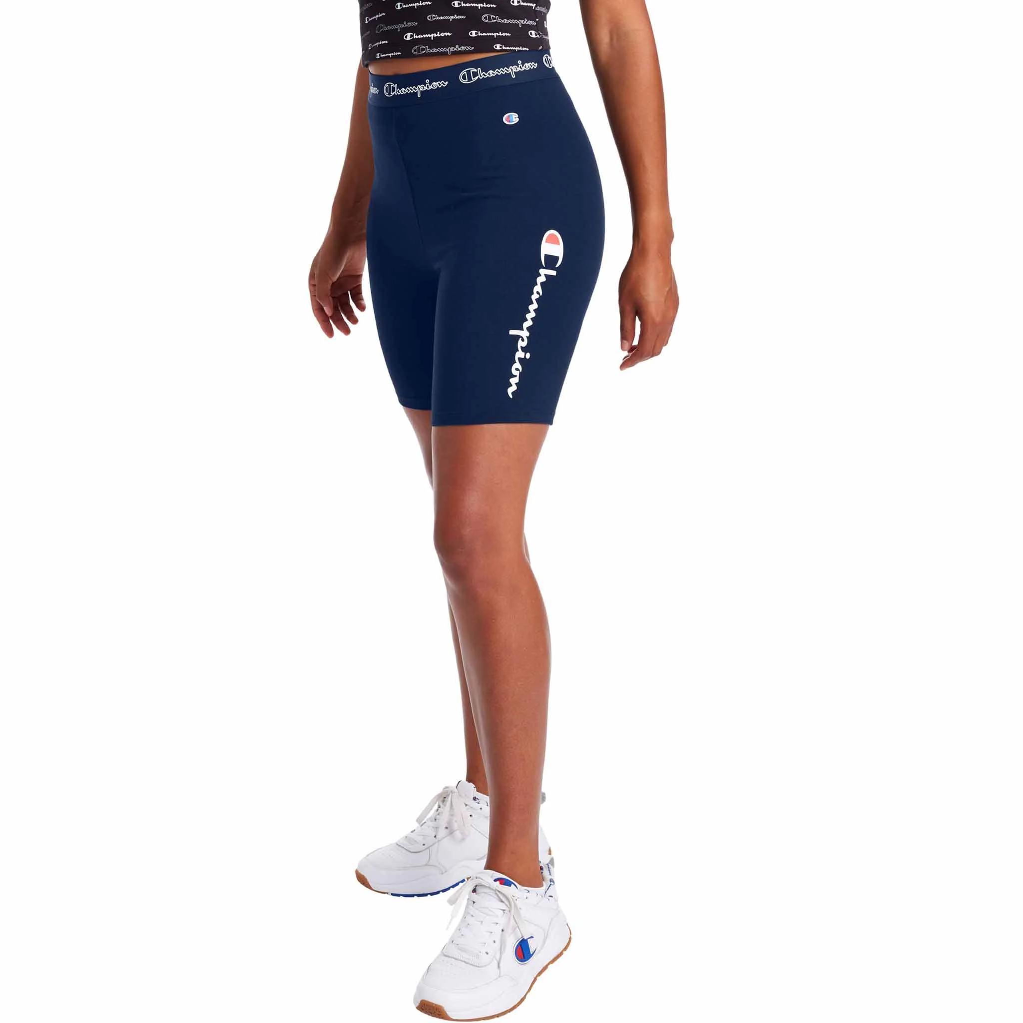 Champion Everyday Bike Short Script Logo short de style cuissard pour femme - Image 4