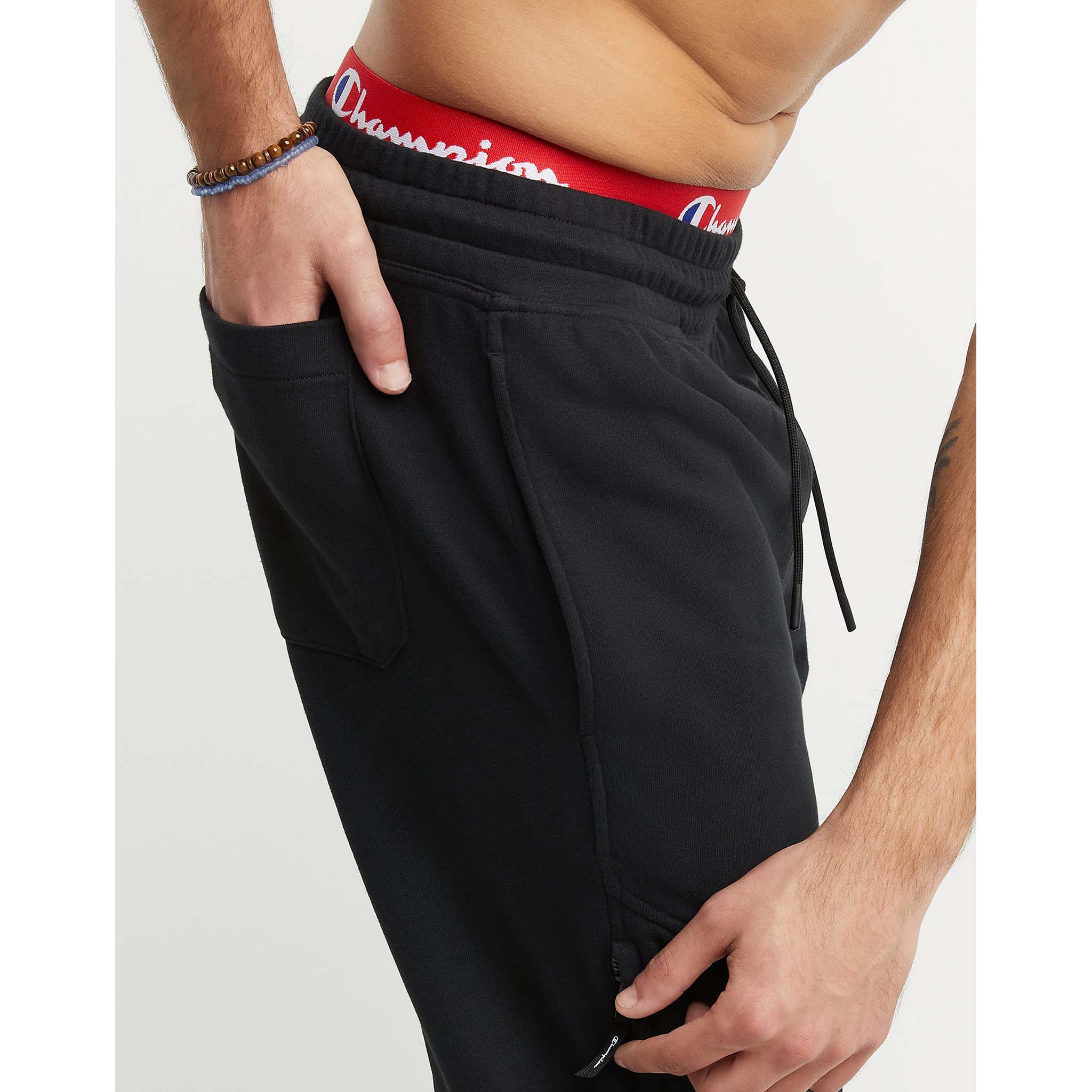 Champion Global Explorer French Terry pantalon jogger tissu bouclette homme - Image 5