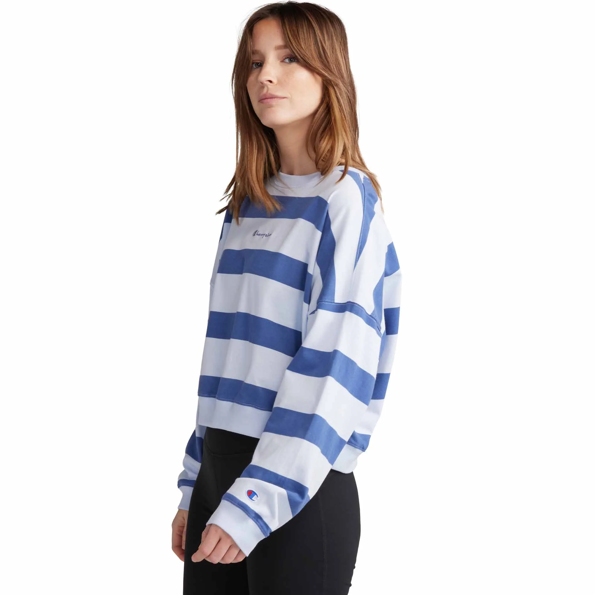Champion ample Middleweight Oversized Crew Print chandail pour femme - Image 2