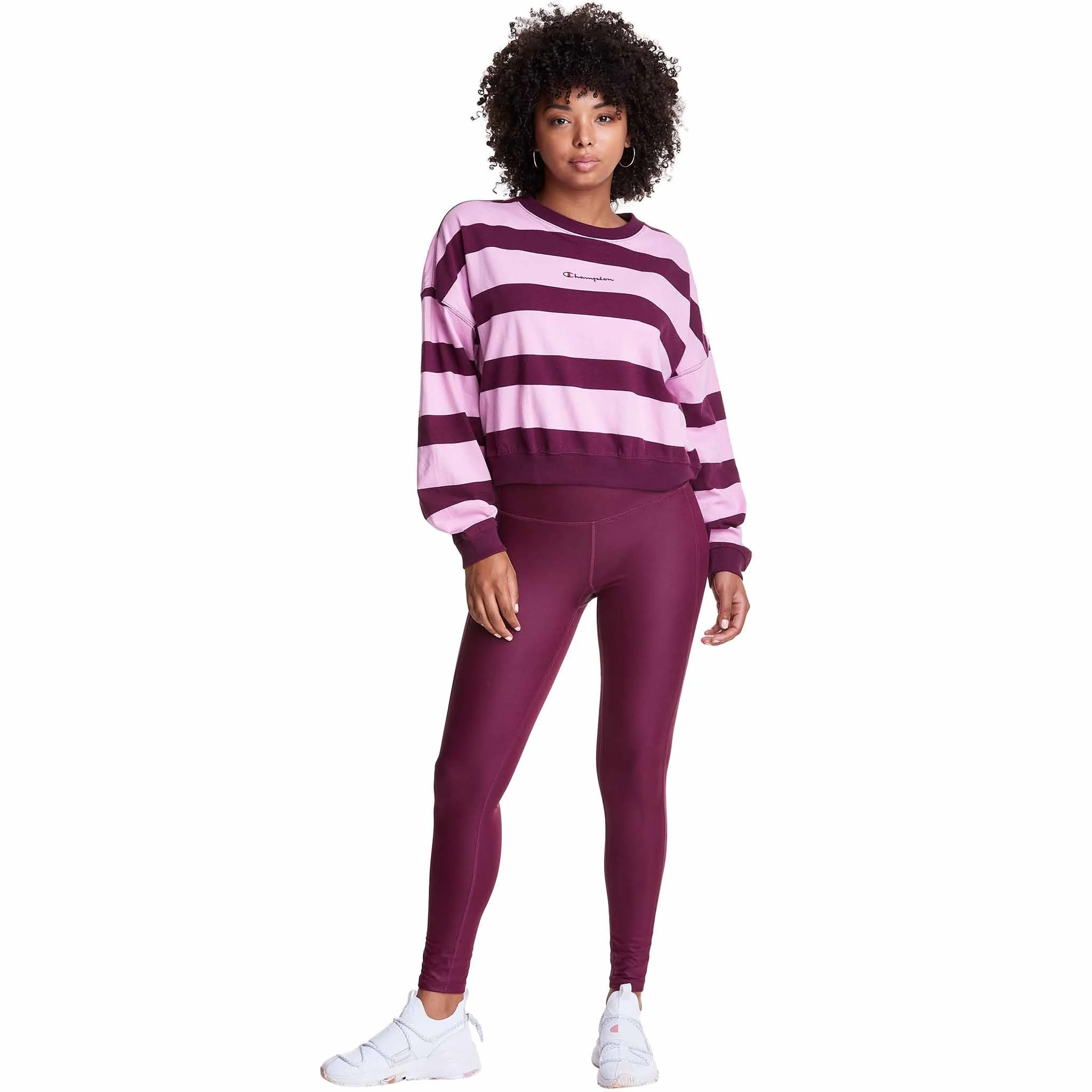 Champion ample Middleweight Oversized Crew Print chandail pour femme - Image 8