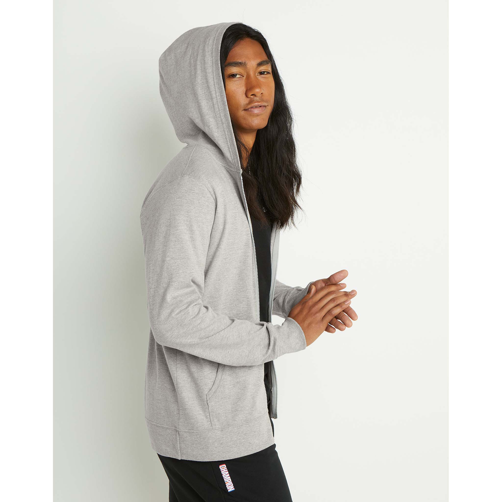 Champion Middleweight T-shirt Hoodie sweatshirt à capuche et zip homme - Image 2