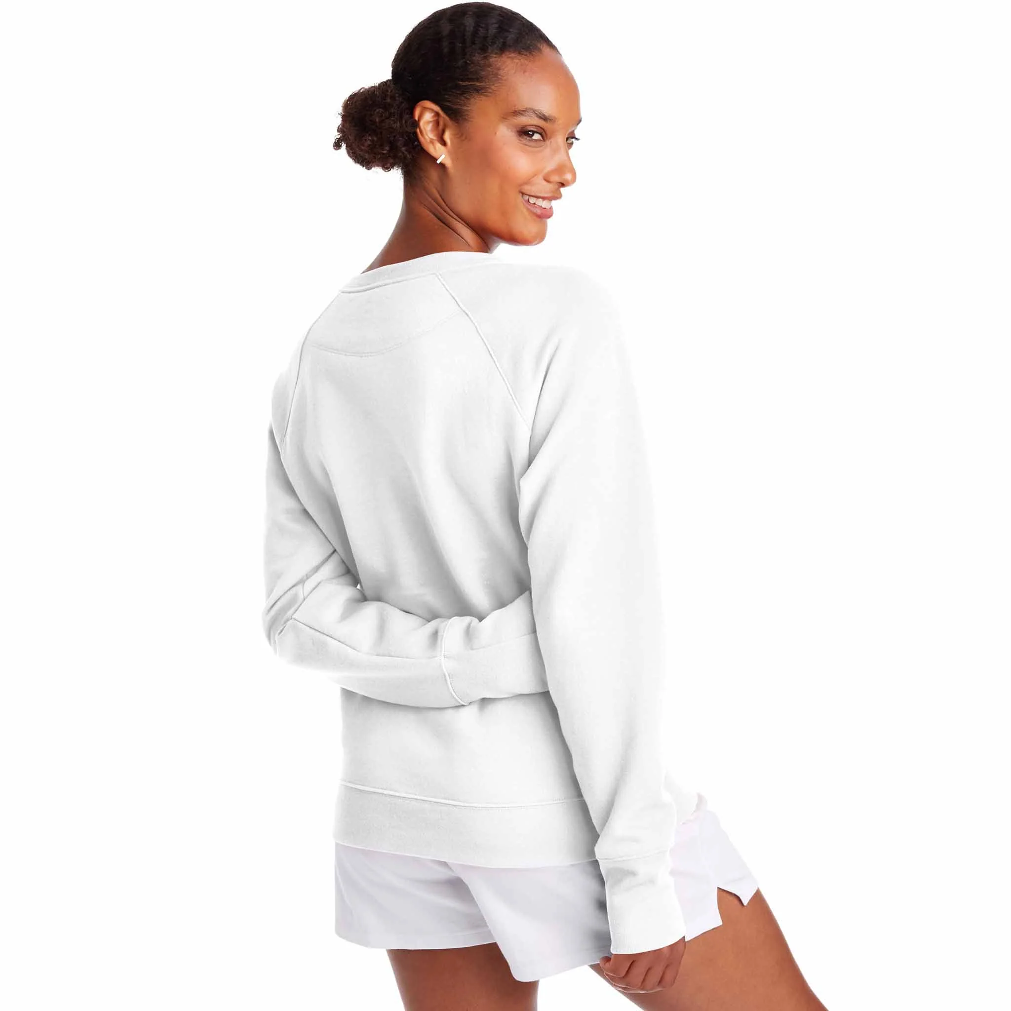 Champion Powerblend Classic Crew Script Logo chandail molletonné pour femme - Image 12