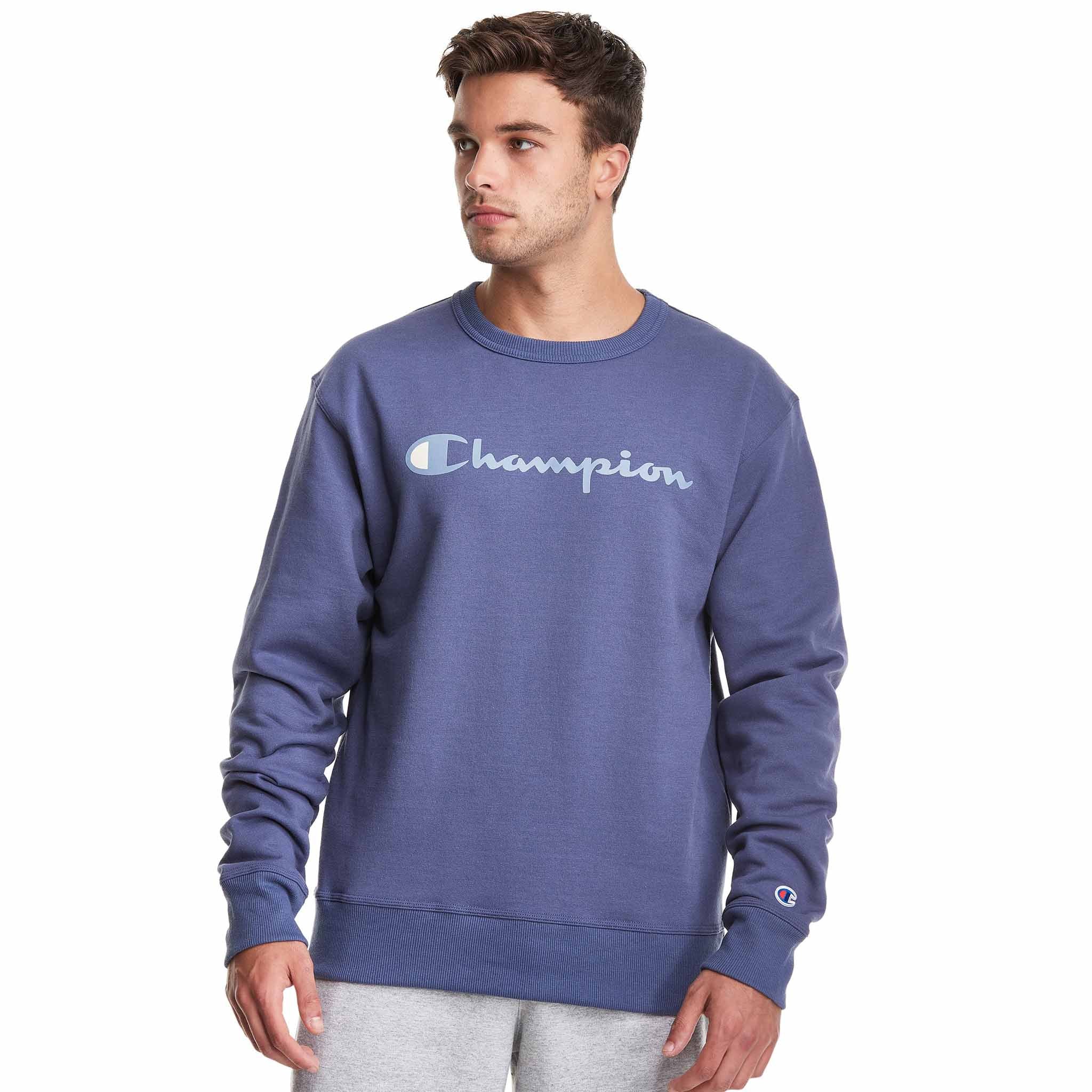 Champion Powerblend Graphic Crew Script Logo sweatshirt pour homme - Image 6