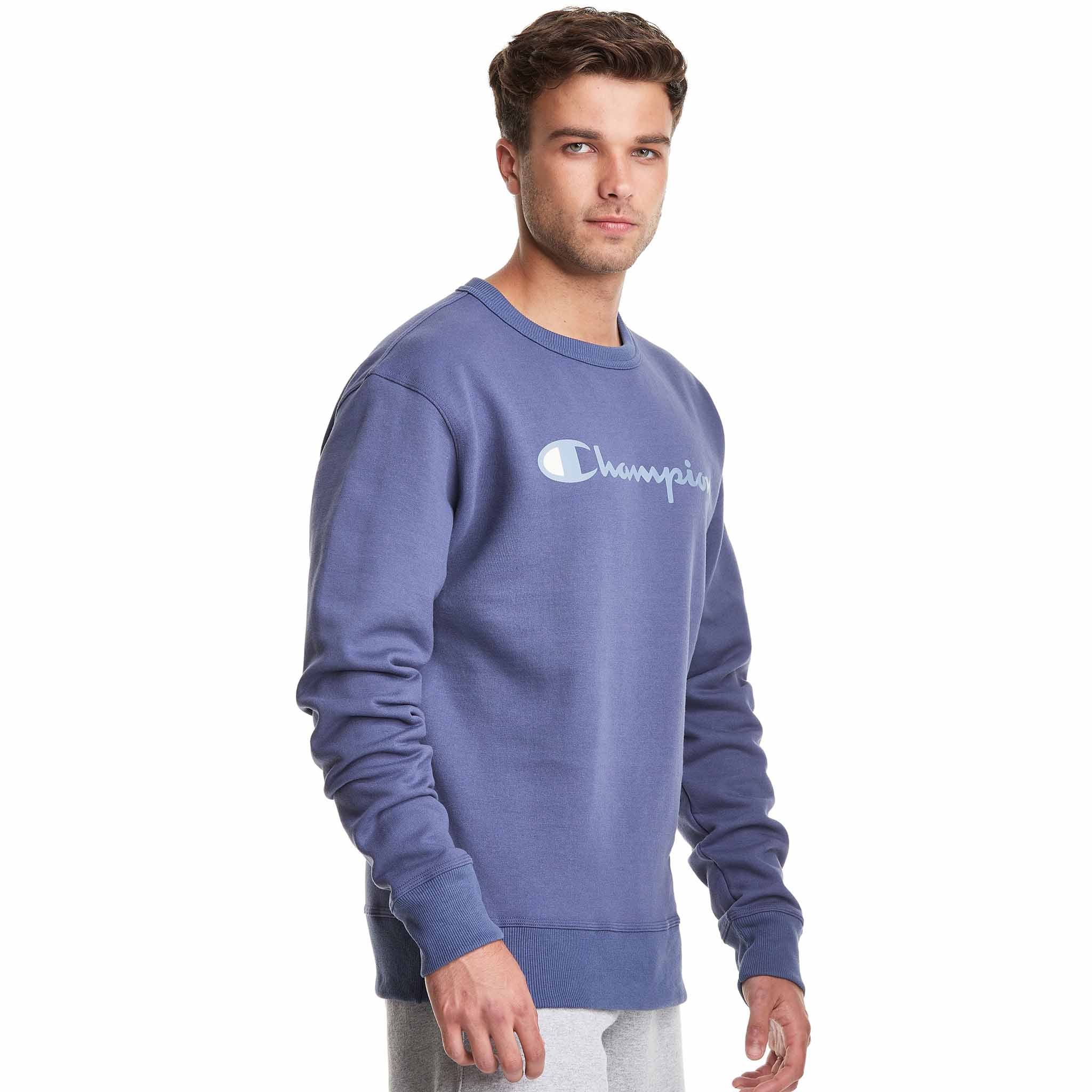 Champion Powerblend Graphic Crew Script Logo sweatshirt pour homme - Image 8