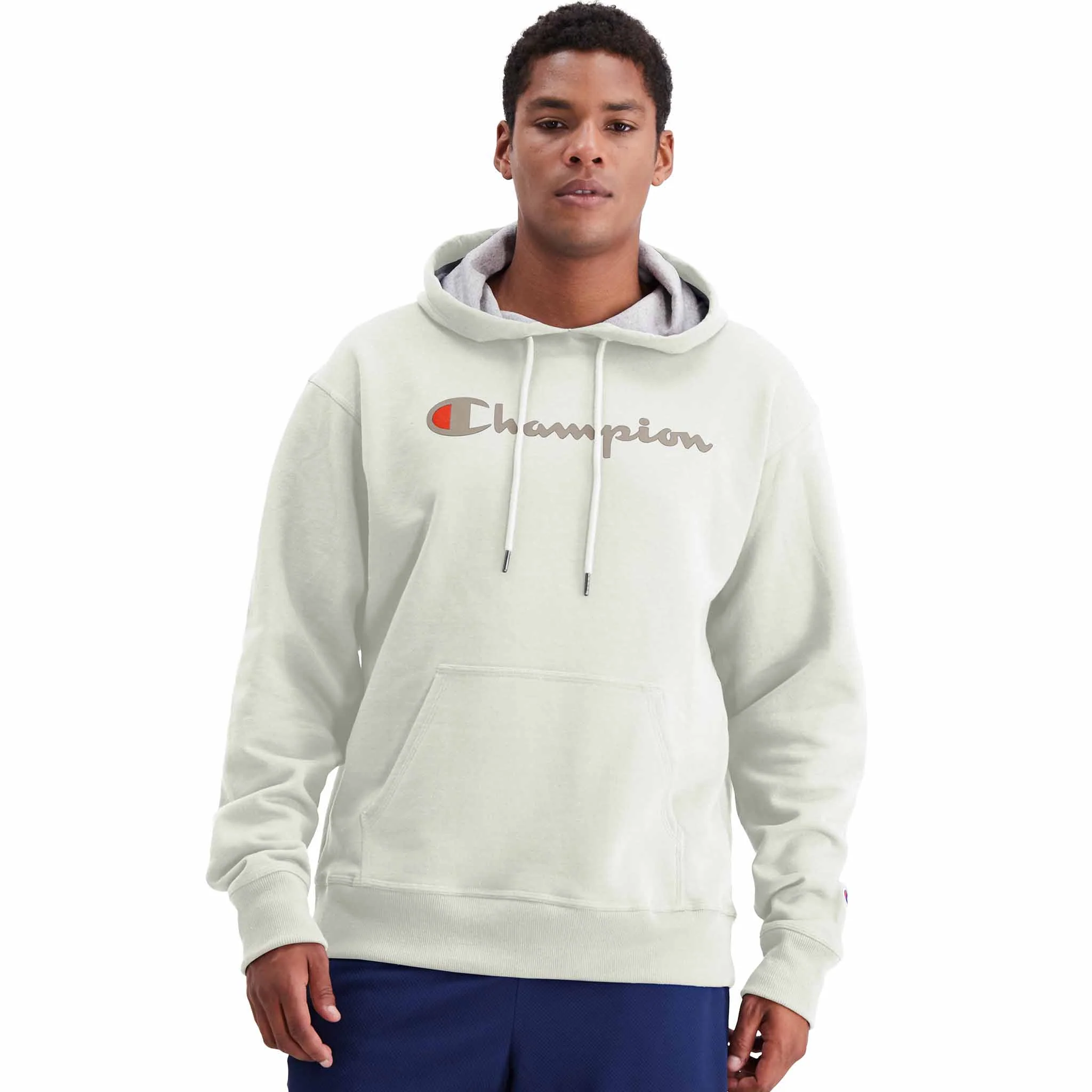 Champion Powerblend Graphic Hoodie Script logo sweatshirt a capuche pour homme - Image 11