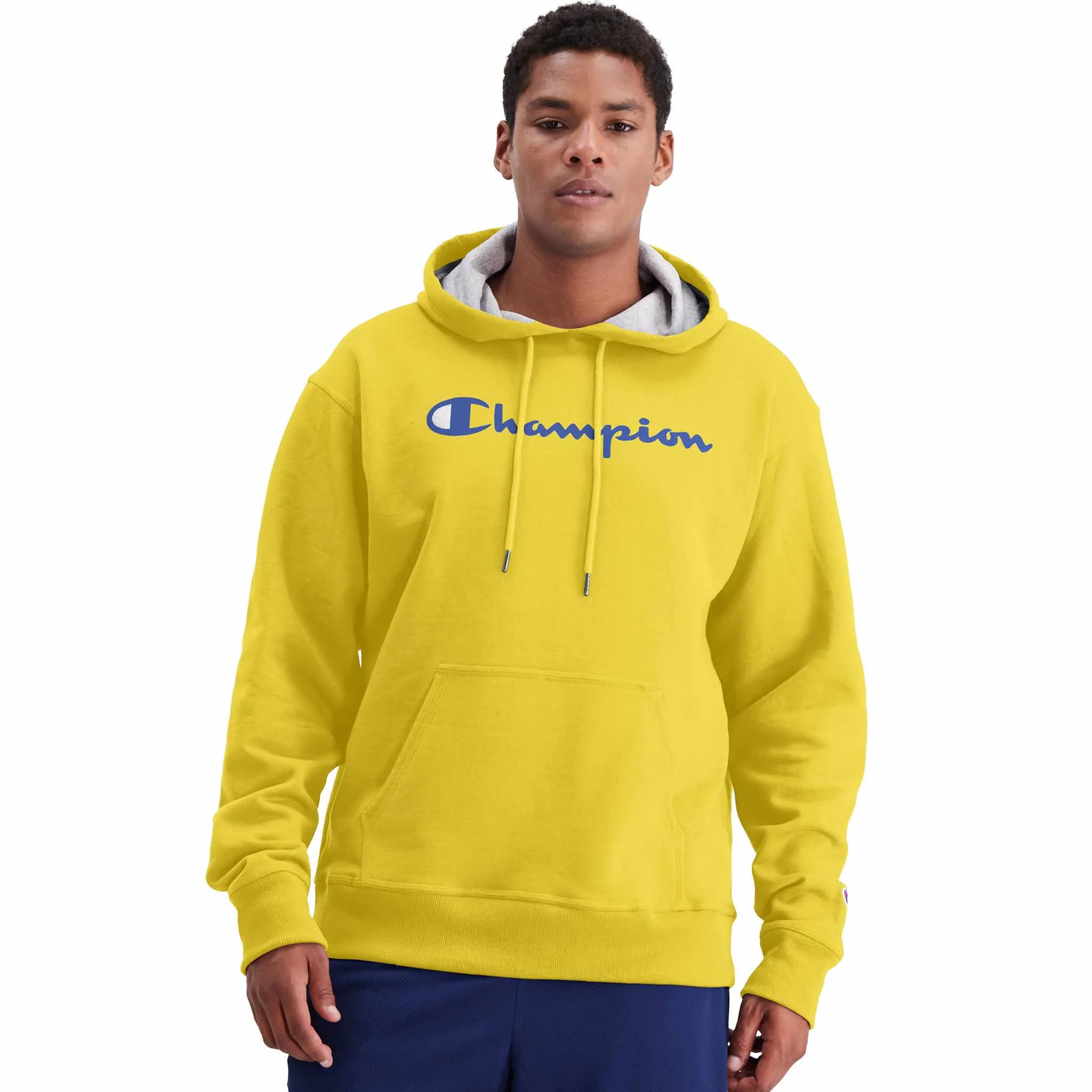 Champion Powerblend Graphic Hoodie Script logo sweatshirt a capuche pour homme - Image 12