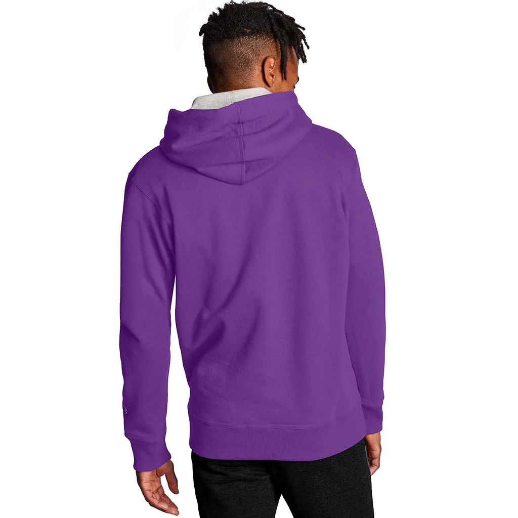 Champion Powerblend Graphic Hoodie sweatshirt a capuche avec logo pour homme - Image 5