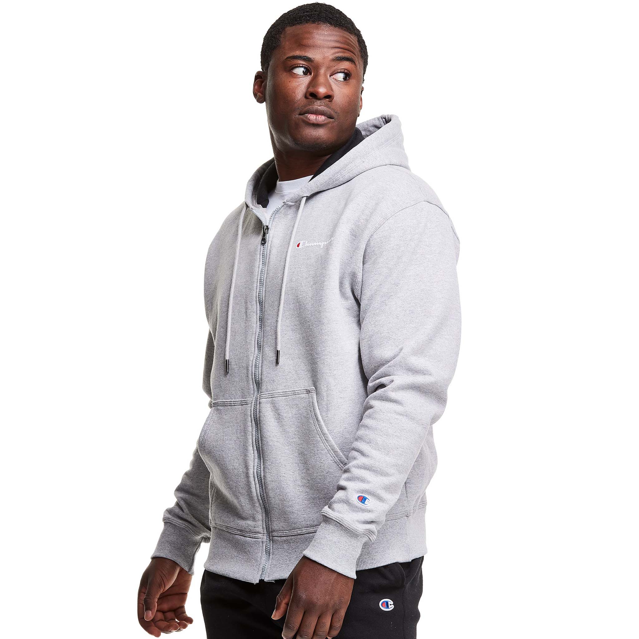 Champion Powerblend Graphic Hoodie sweatshirt à capuche et à zip homme - Image 3