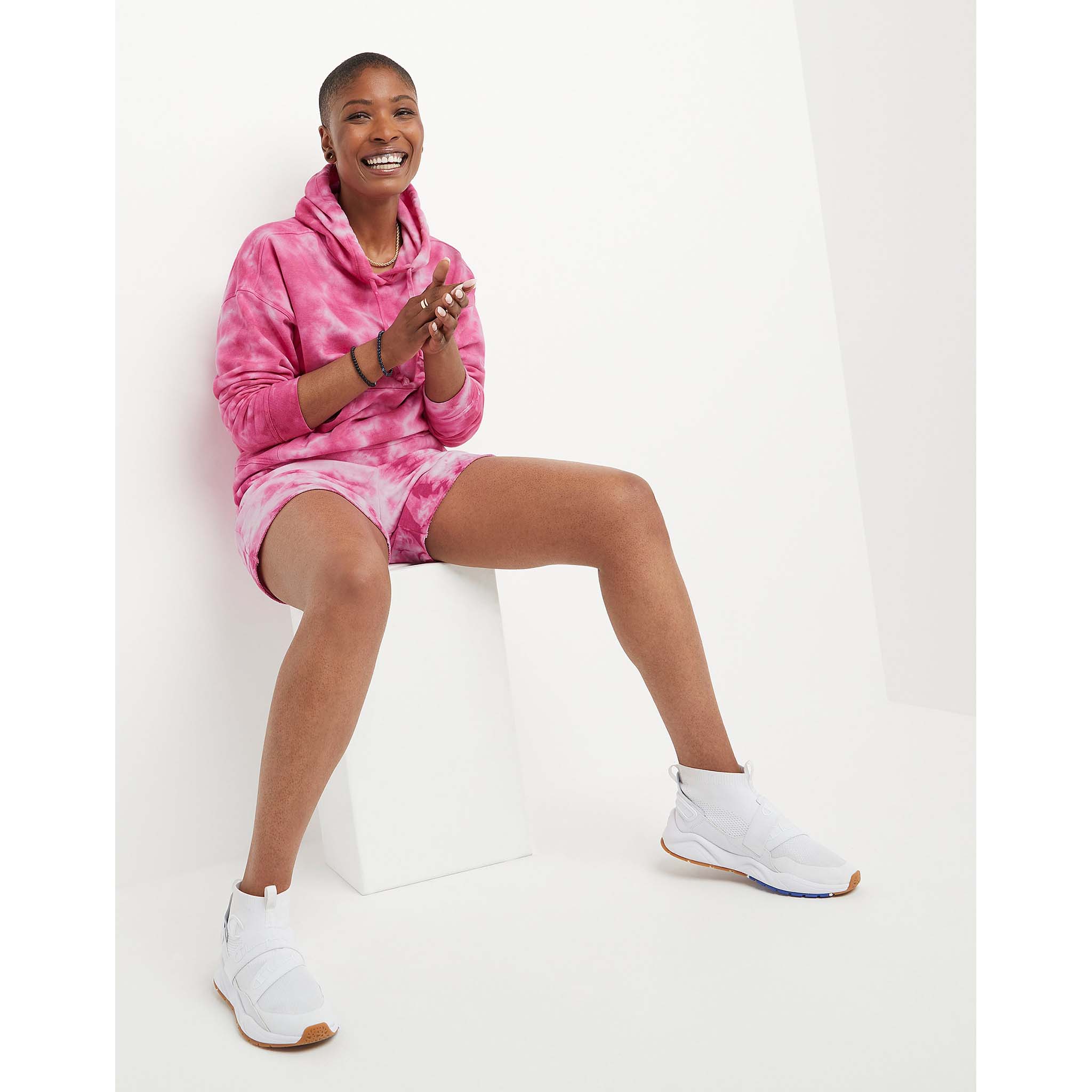 Champion Relaxed Fleece Dye Hoodie sweat à capuche pour femme - Image 5