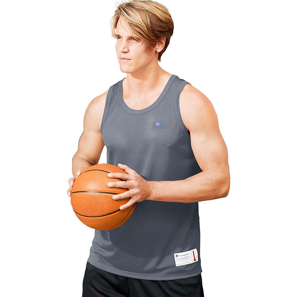 Champion SIngle Layer Mesh Tank camisole basketball pour homme