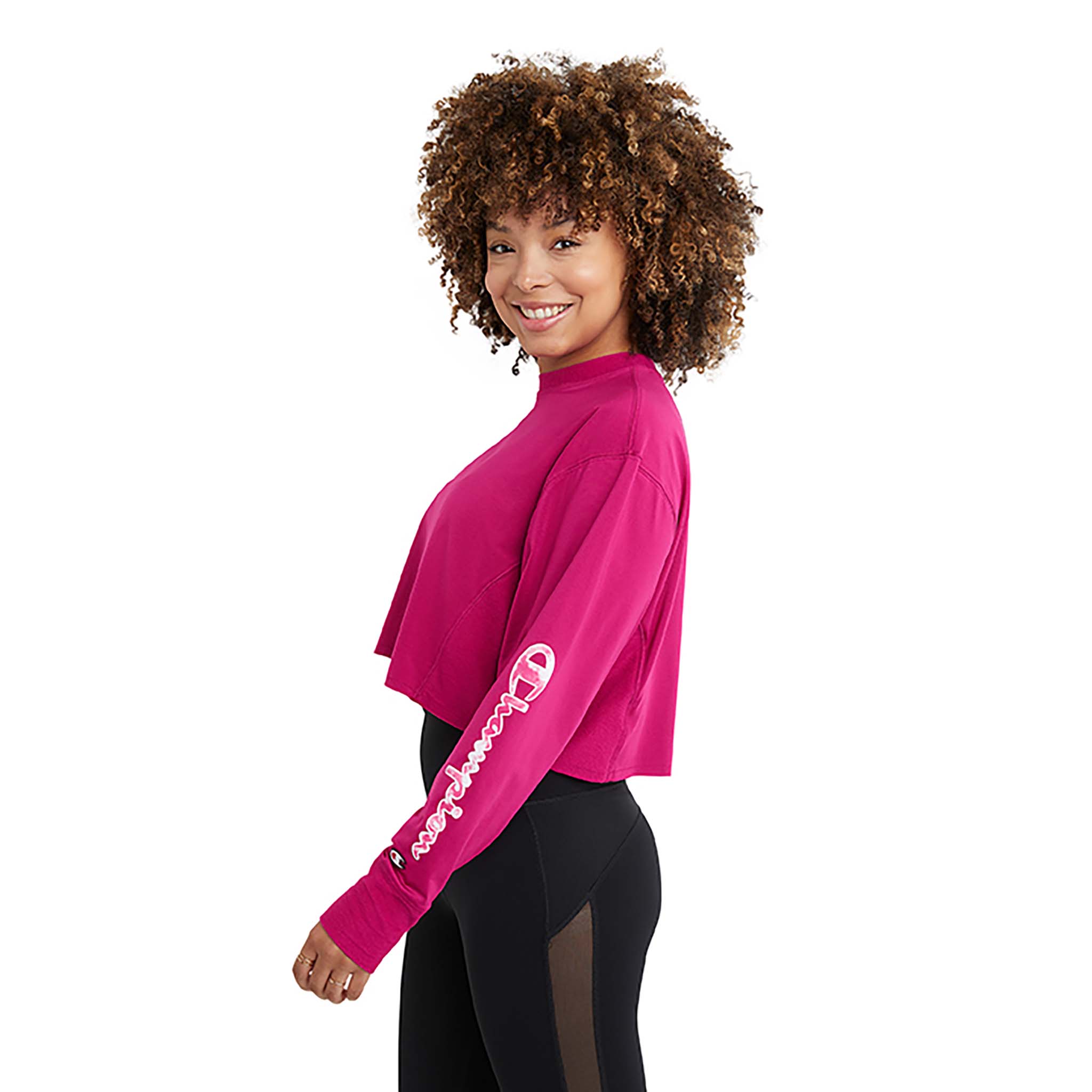 Champion Soft Touch chandail court manches longues femme - Image 5