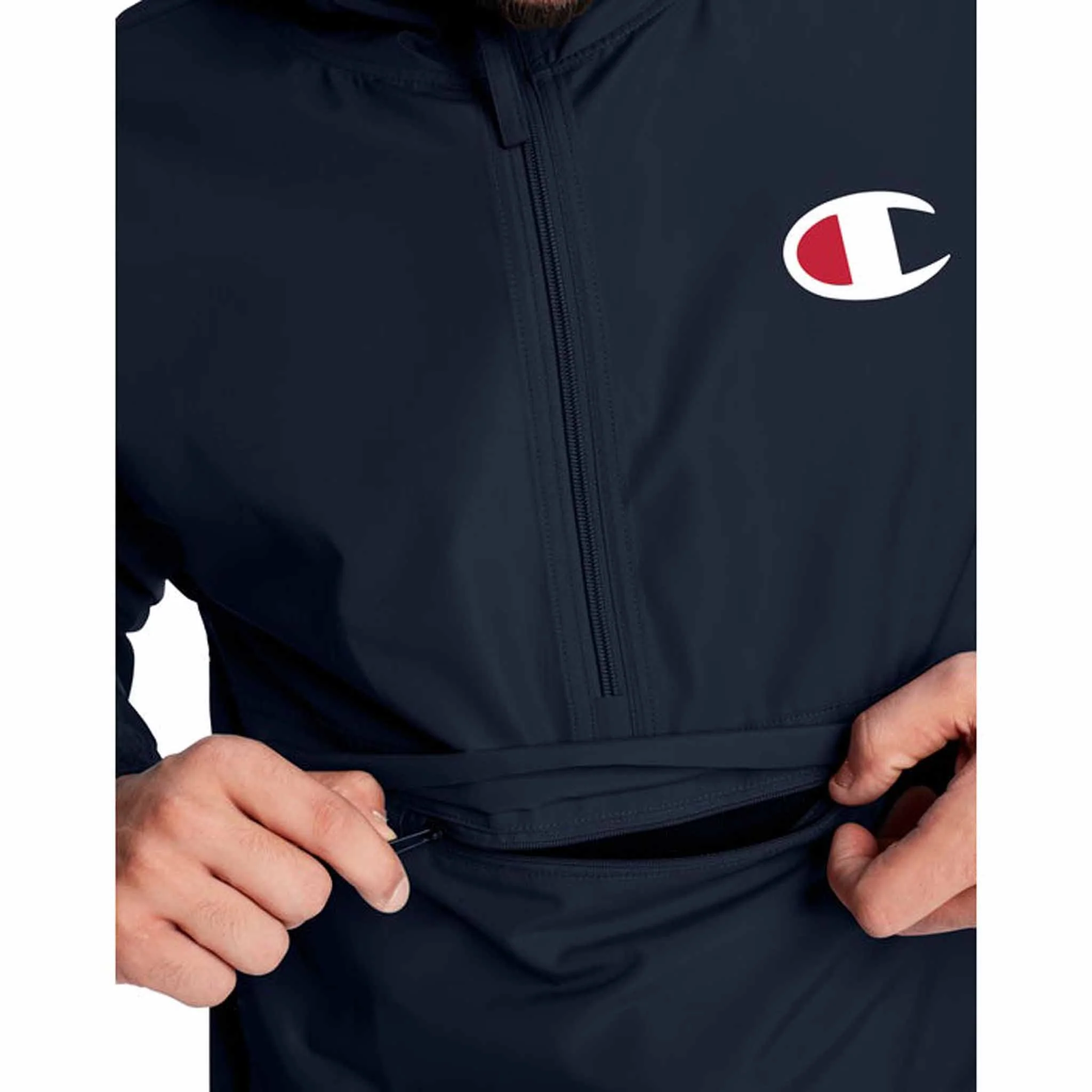 Champion Stadium Packable Jacket manteau de pluie a enfiler - Image 7
