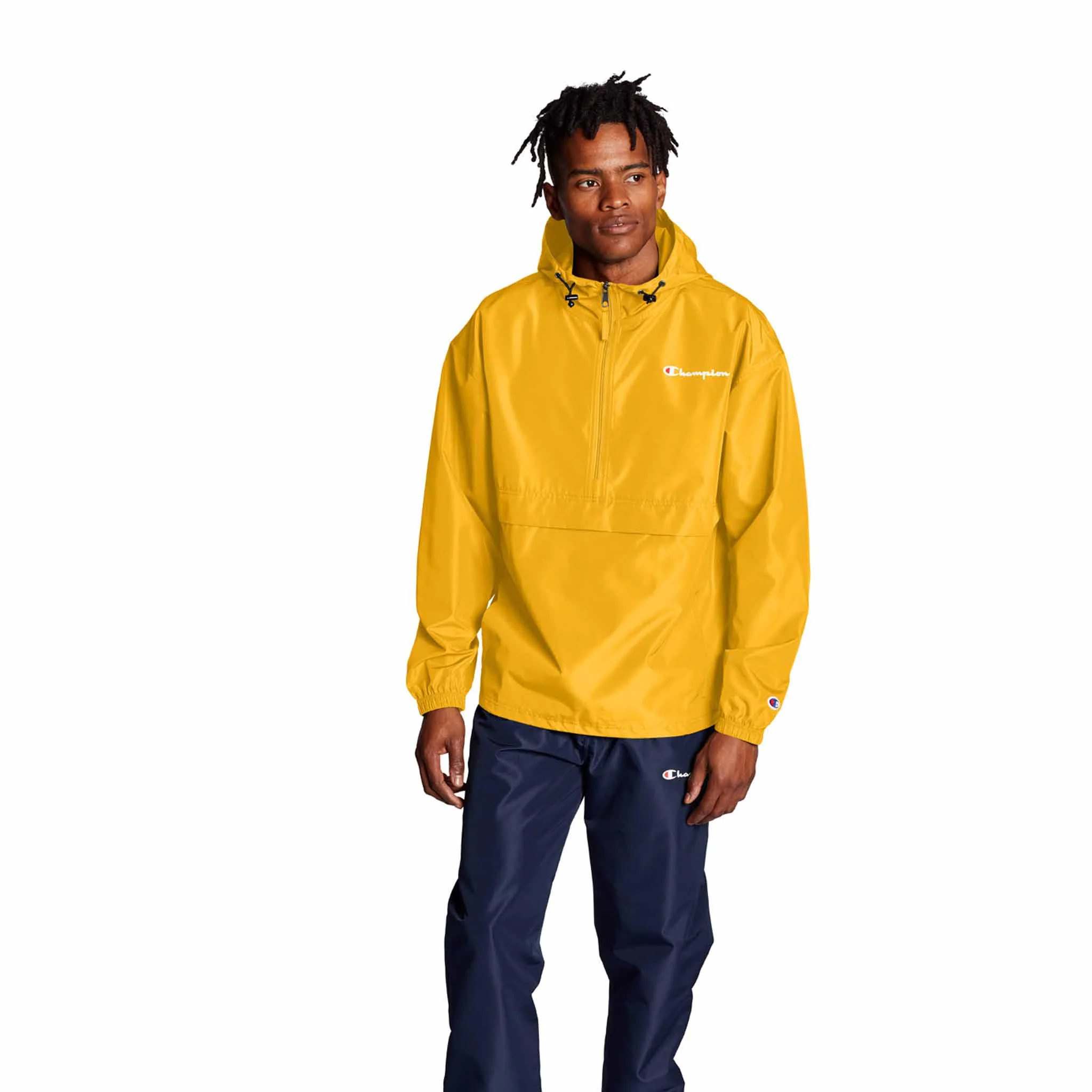 Champion Stadium Packable Jacket manteau de pluie unisexe à enfiler - Image 5
