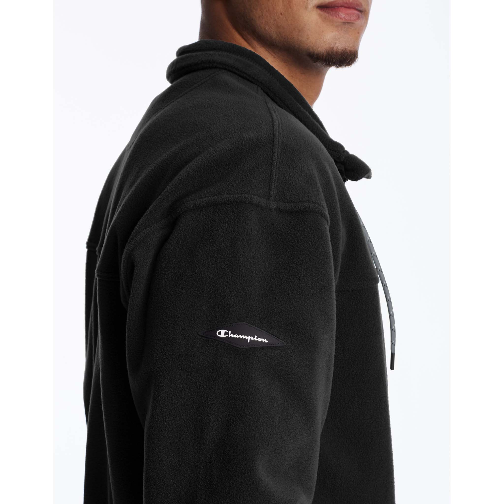 Champion Urban Polar Fleece 1/4 zip script logo pour homme - Image 7