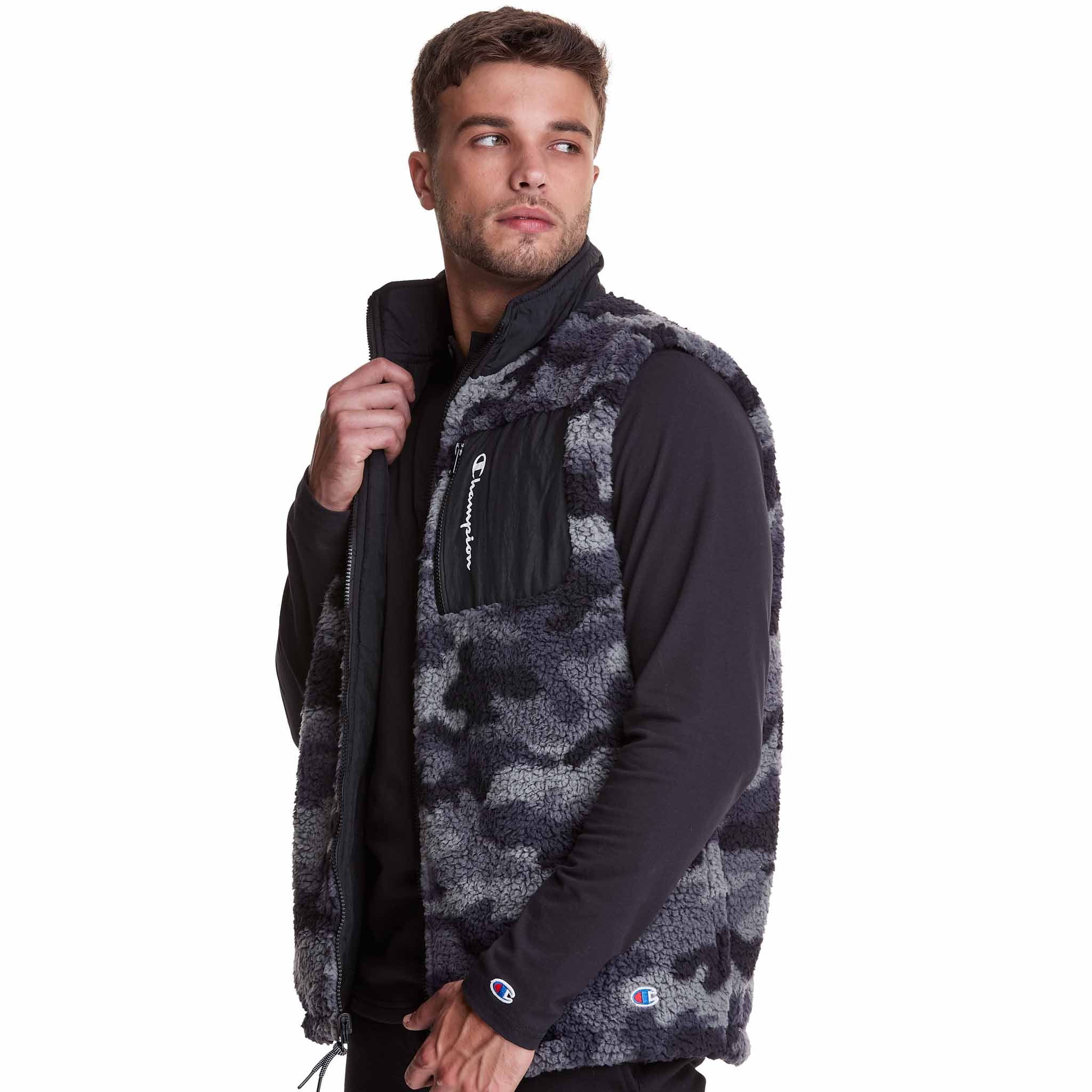 Champion veste AOP Reversible Cozy High Pile Vest pour homme - Image 2